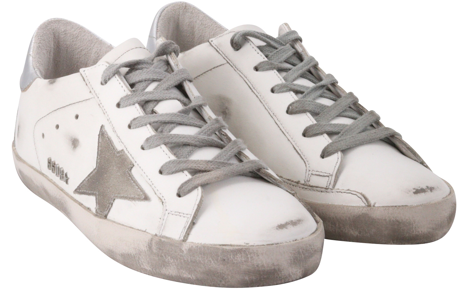 Golden Goose Sneaker Superstar White/Silver