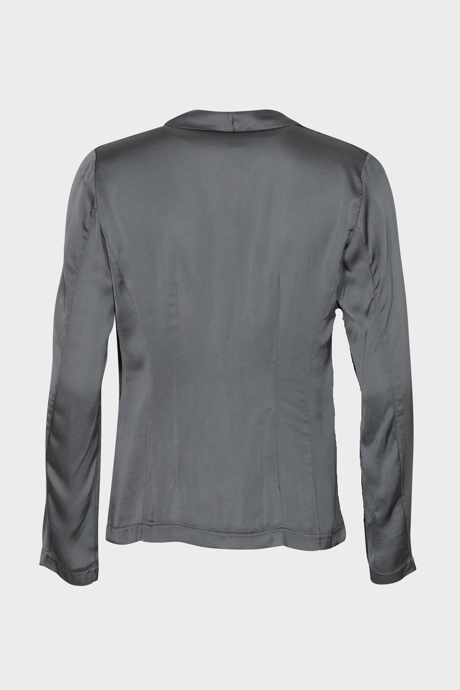 TANDEM Viscose Blazer in Steel TANDEM Viscose Blazer in Steel