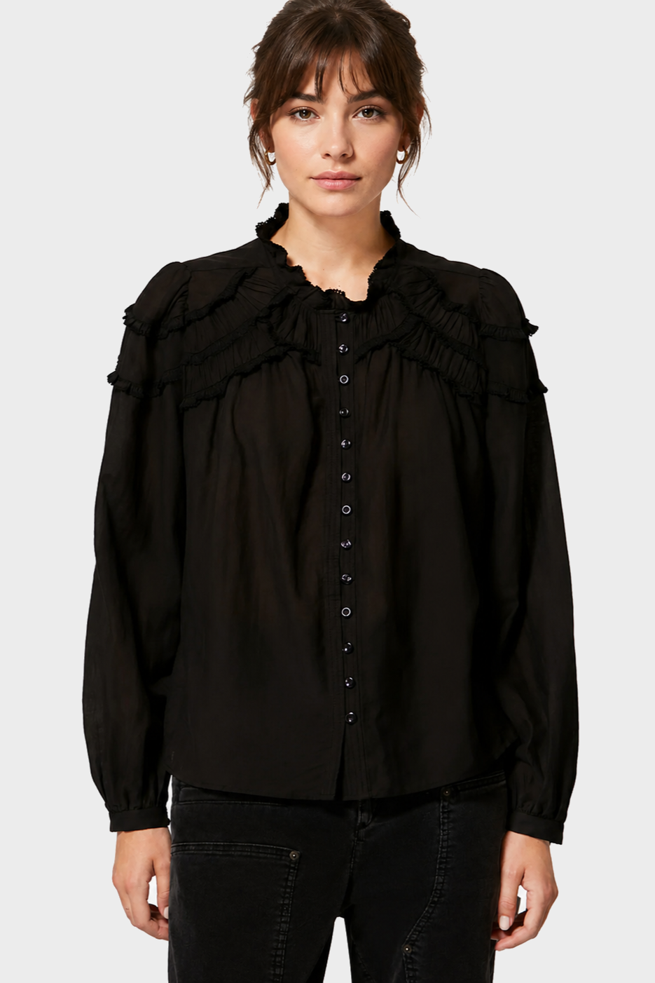ISABEL MARANT ÉTOILE Christa Top in Black