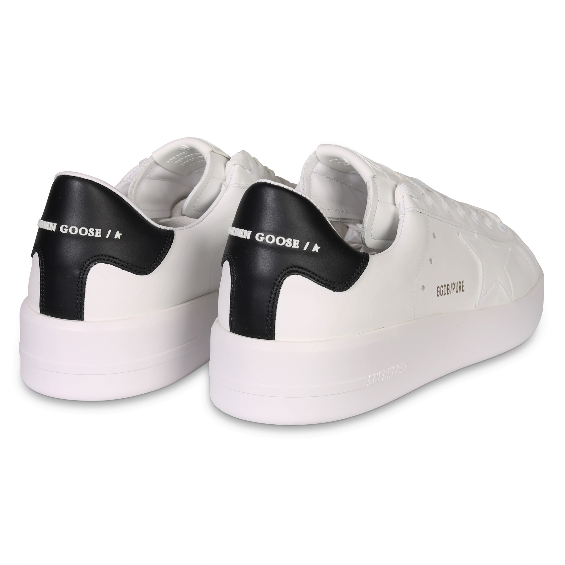 GOLDEN GOOSE Sneaker Pure Star White Black Heel 40