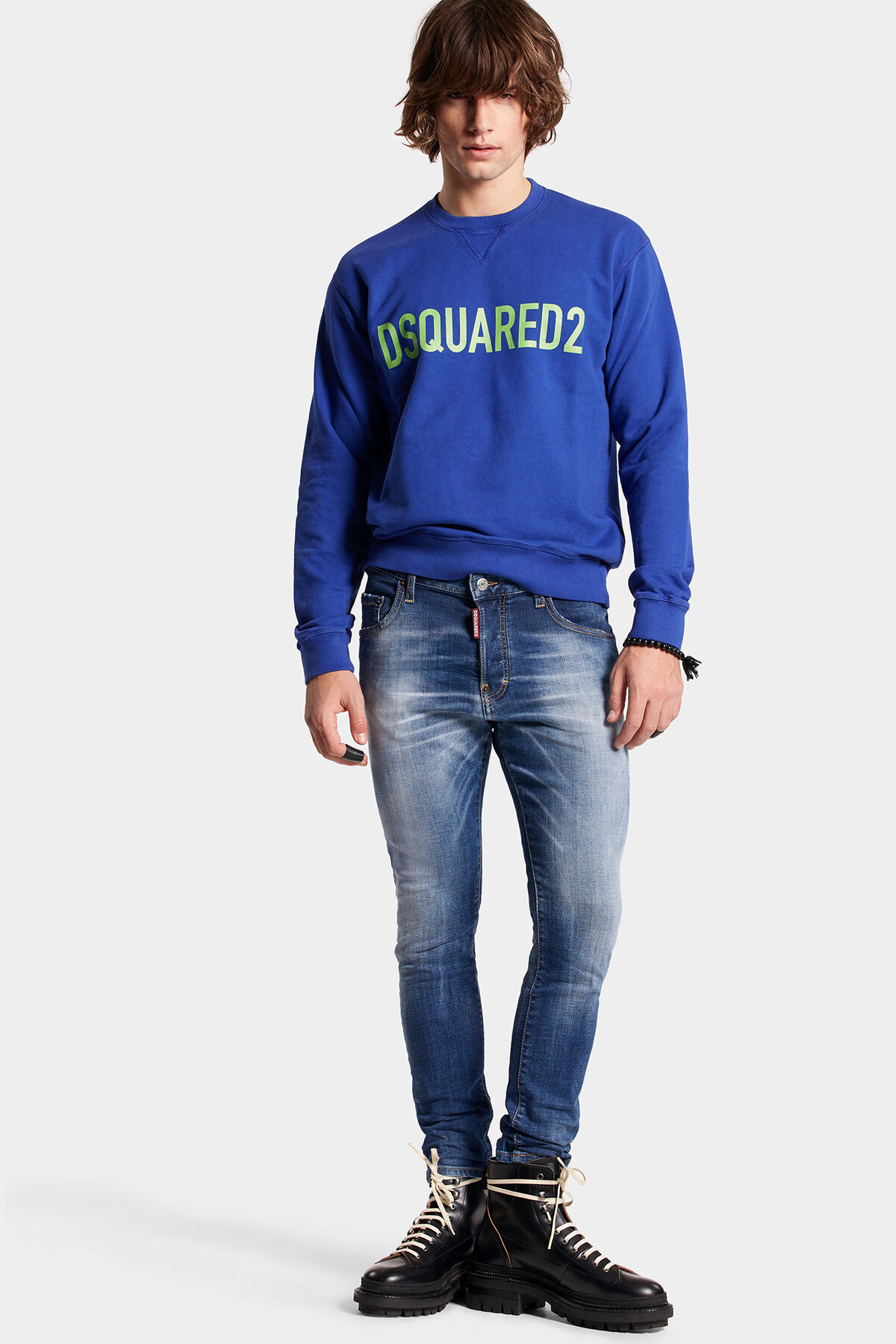 DSQUARED2 Jeans Skater in Washed Blue 52