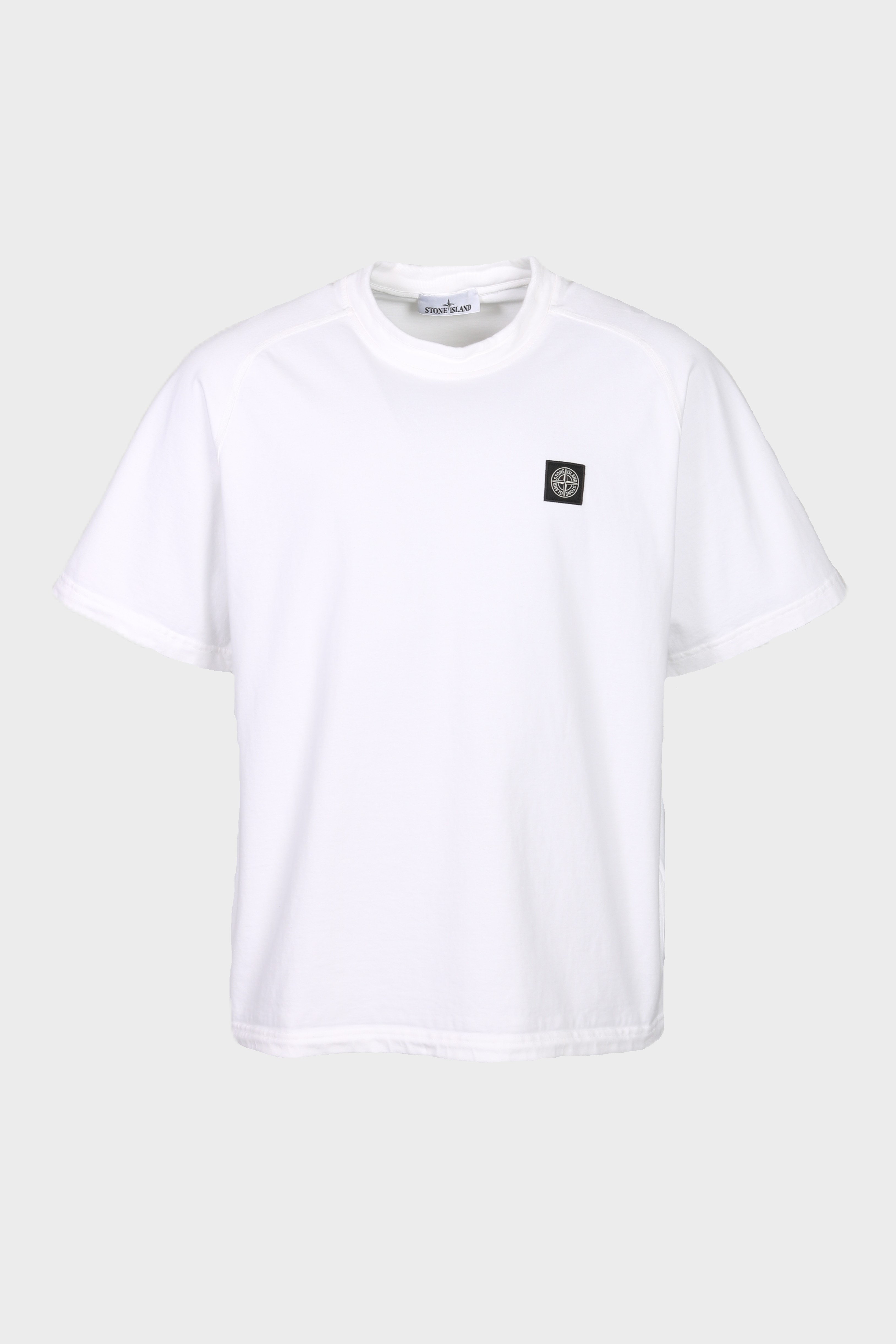 STONE ISLAND Heavy Cotton Oversize T-Shirt in White