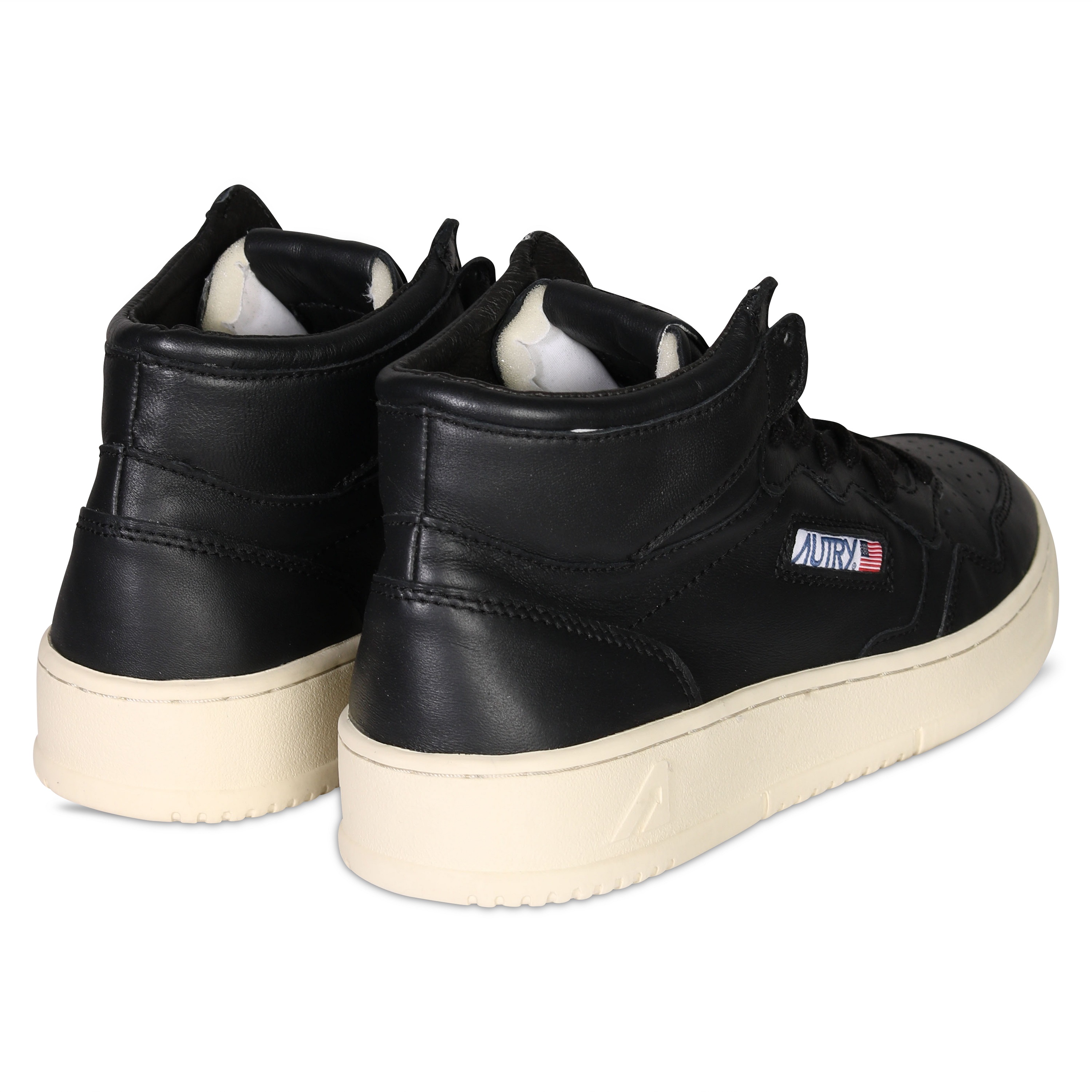 Autry Action Shoes Mid Sneaker Goat in Black 39