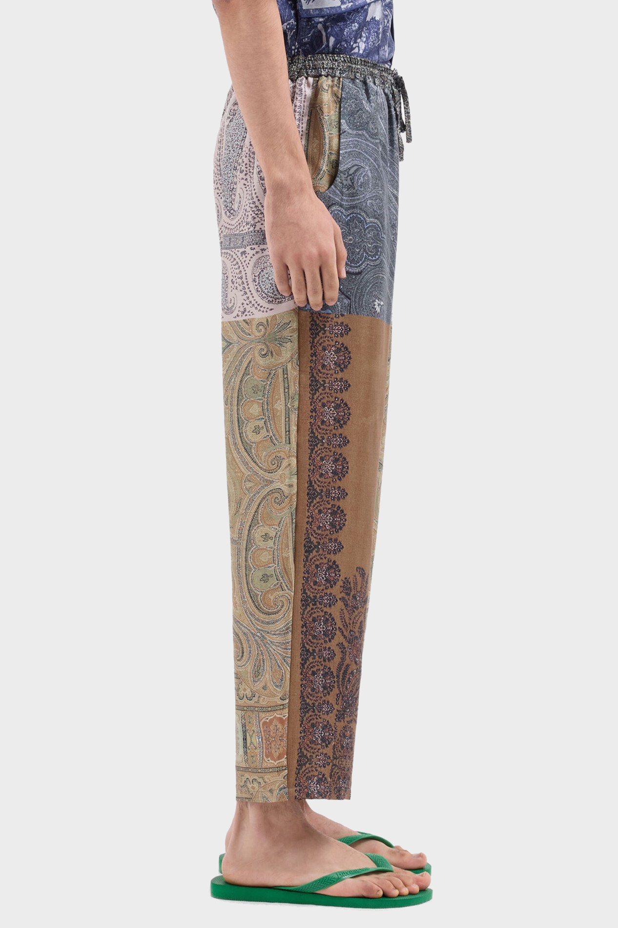 PIERRE-LOUIS MASCIA Short Silk Pants