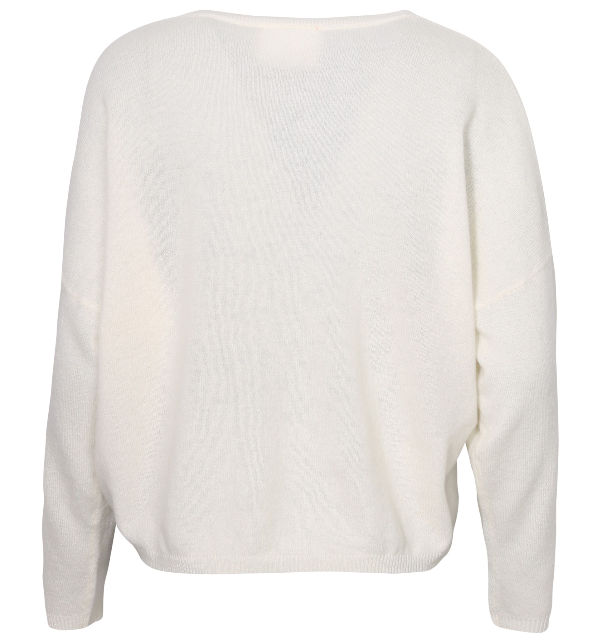 ABSOLUT CASHMERE V-Neck Sweater Alicia in Offwhite XS