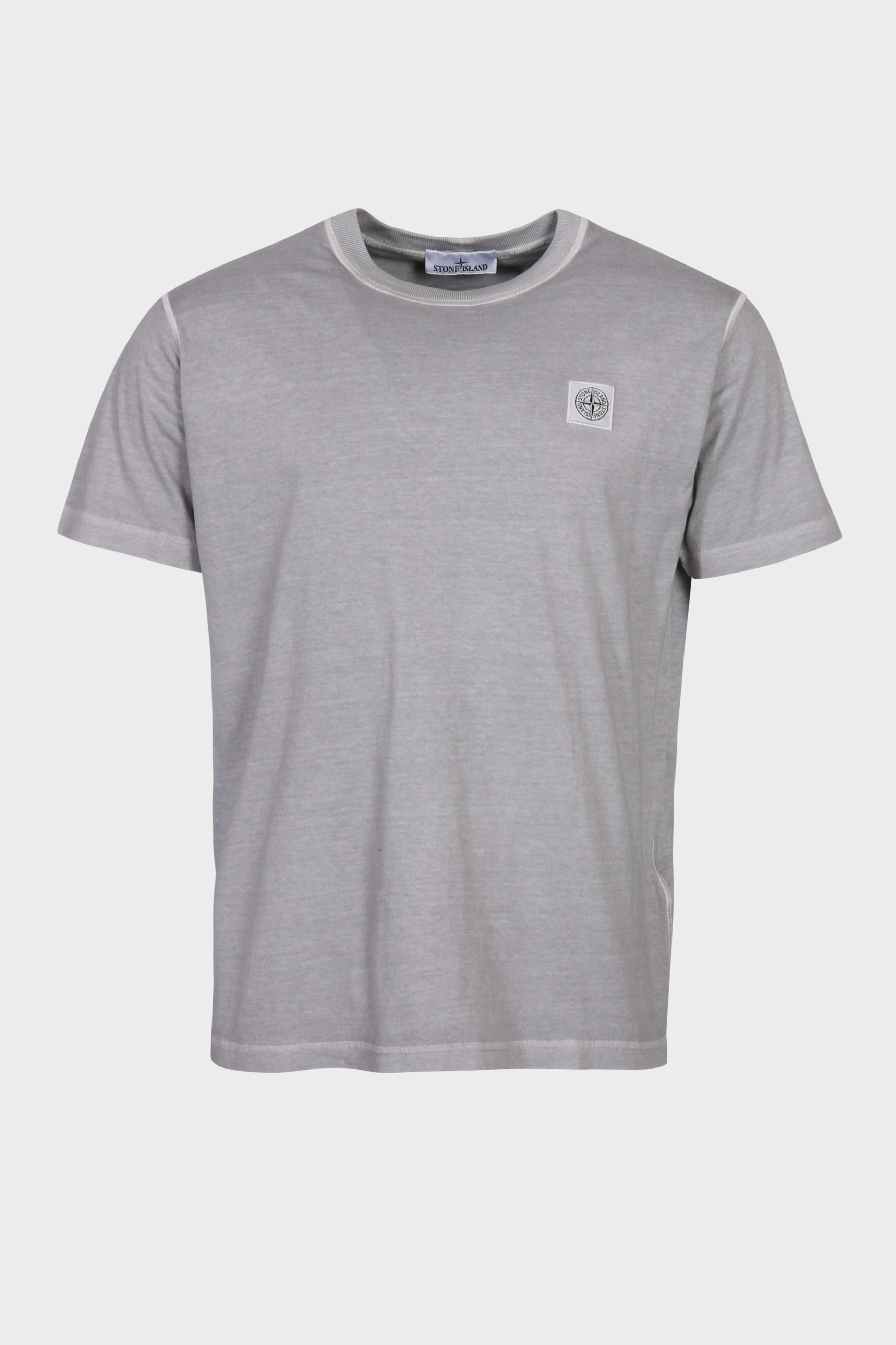 STONE ISLAND T-Shirt in Washed Grey 3XL