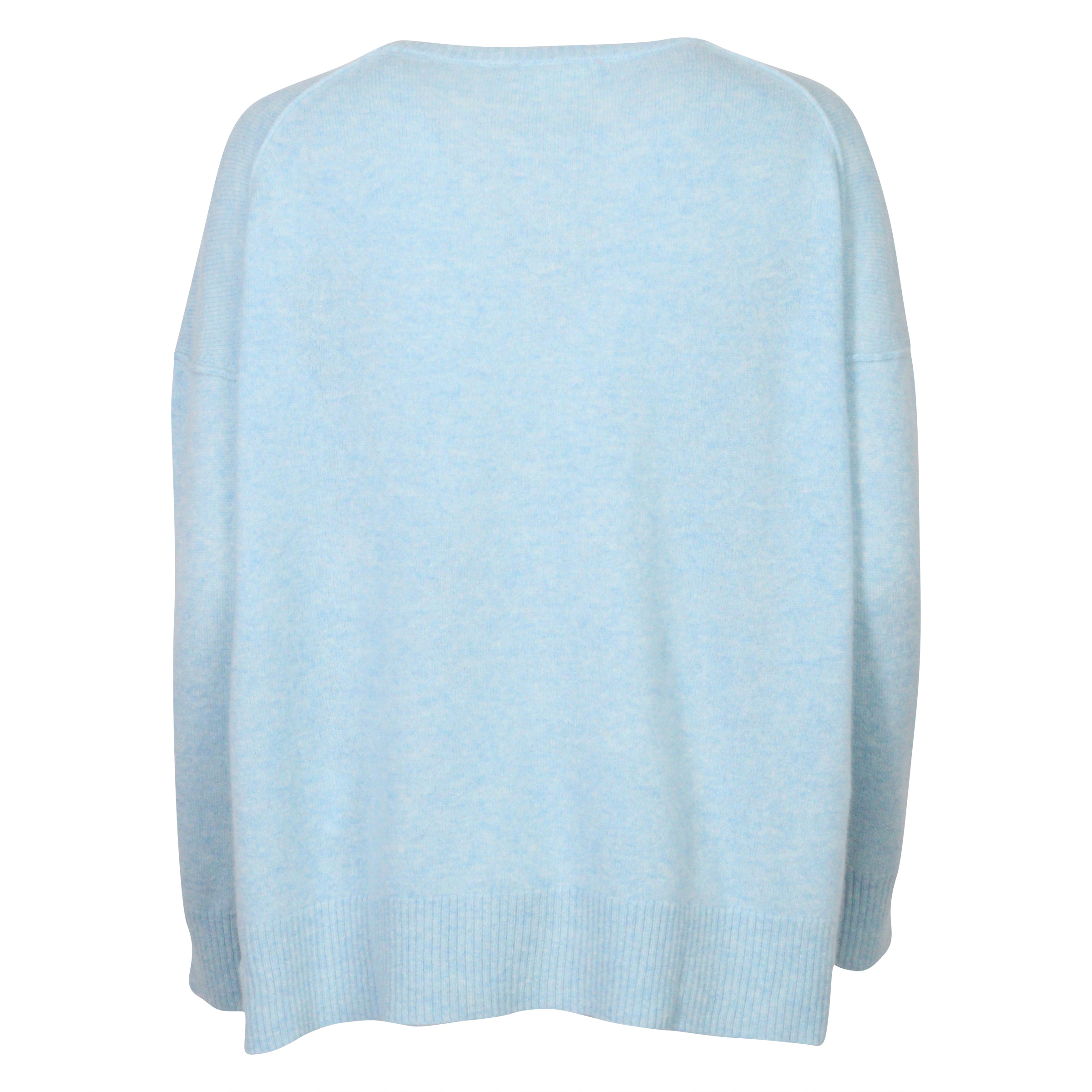 Absolut Cashmere Oversized Sweater Light Blue Melange XL