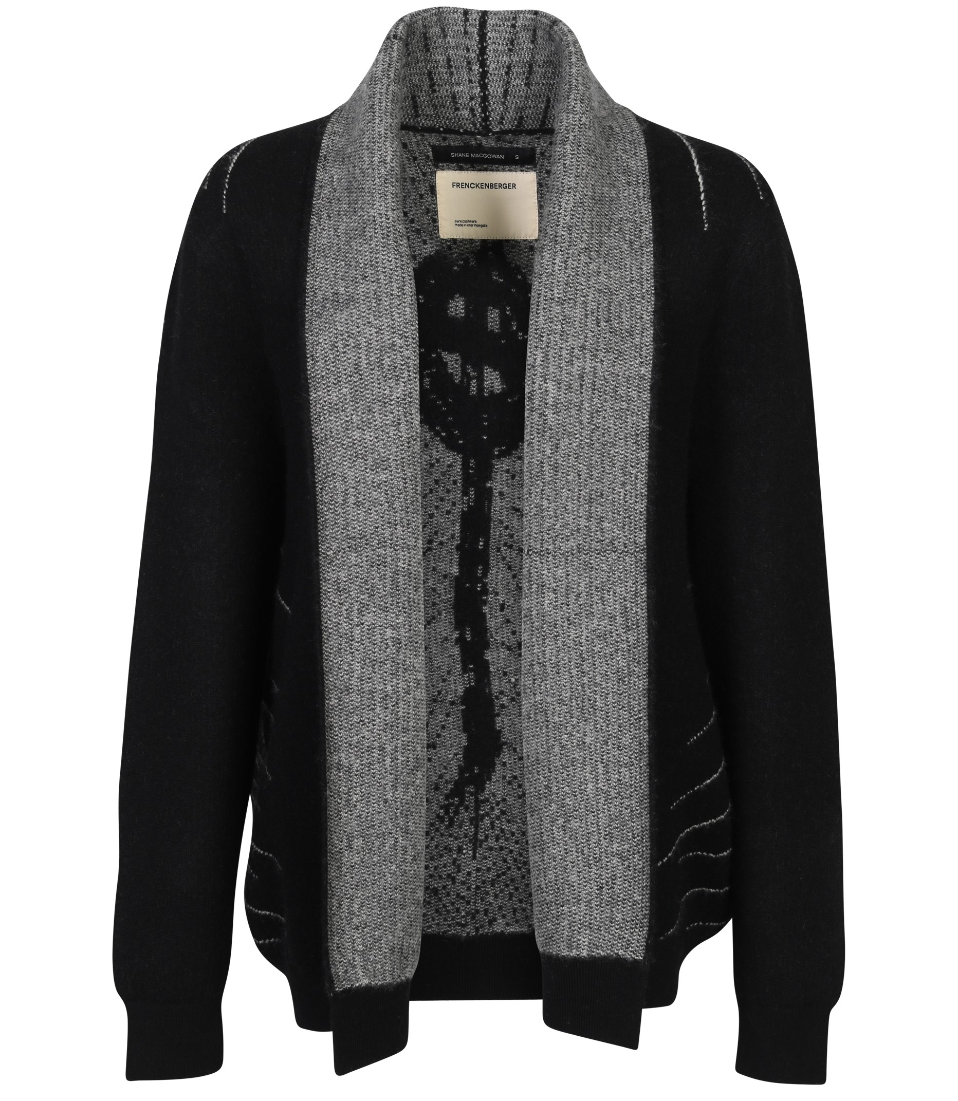 FRENCKENBERGER Hamza Jacket Back in Black/Chalk Cross