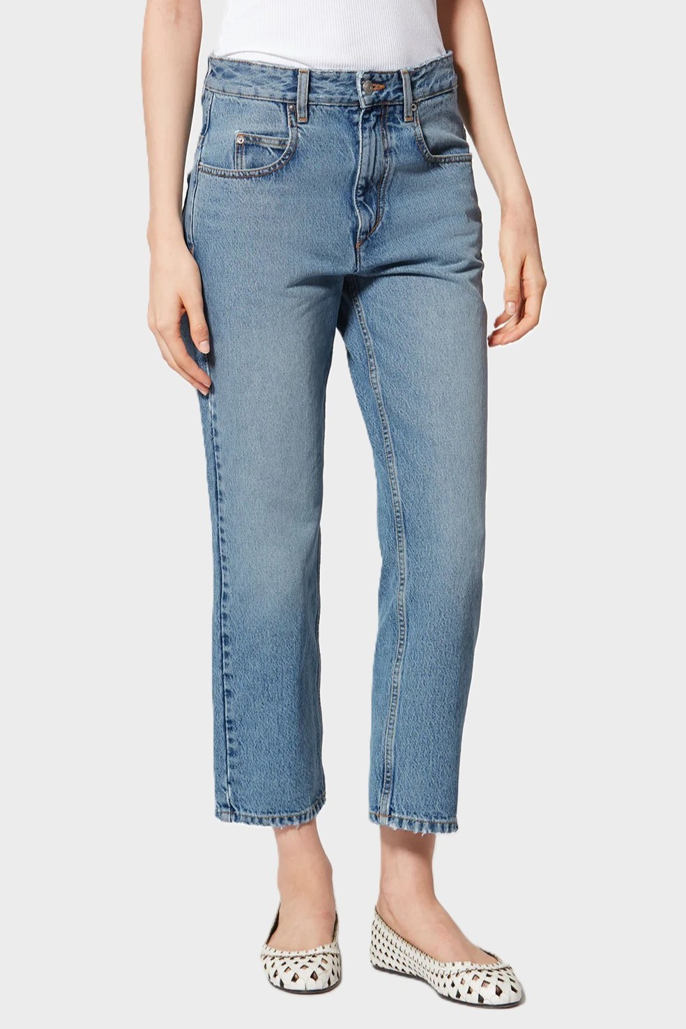 ISABEL MARANT ÉTOILE Dakota Jeans in Light Blue