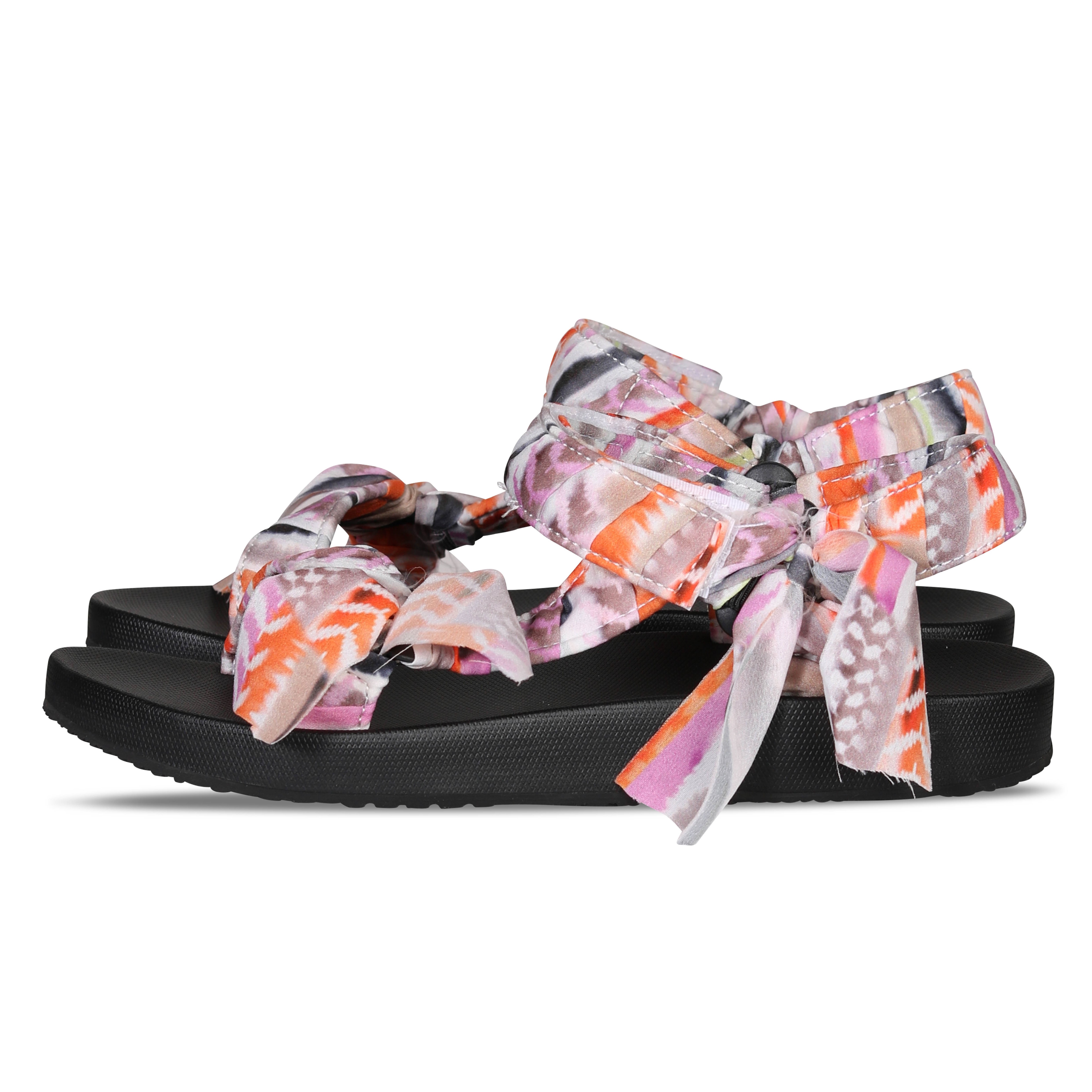 Lala Berlin Tied Sandals Asger in Horizontal Sunset
