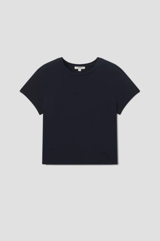 AGOLDE Adine Tee in Navy