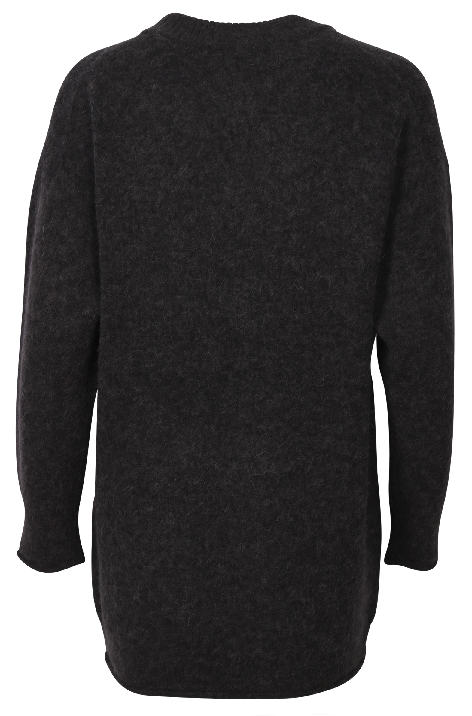 Acne Studios Knit Sweater Keandra Fluffy Alpaca Black