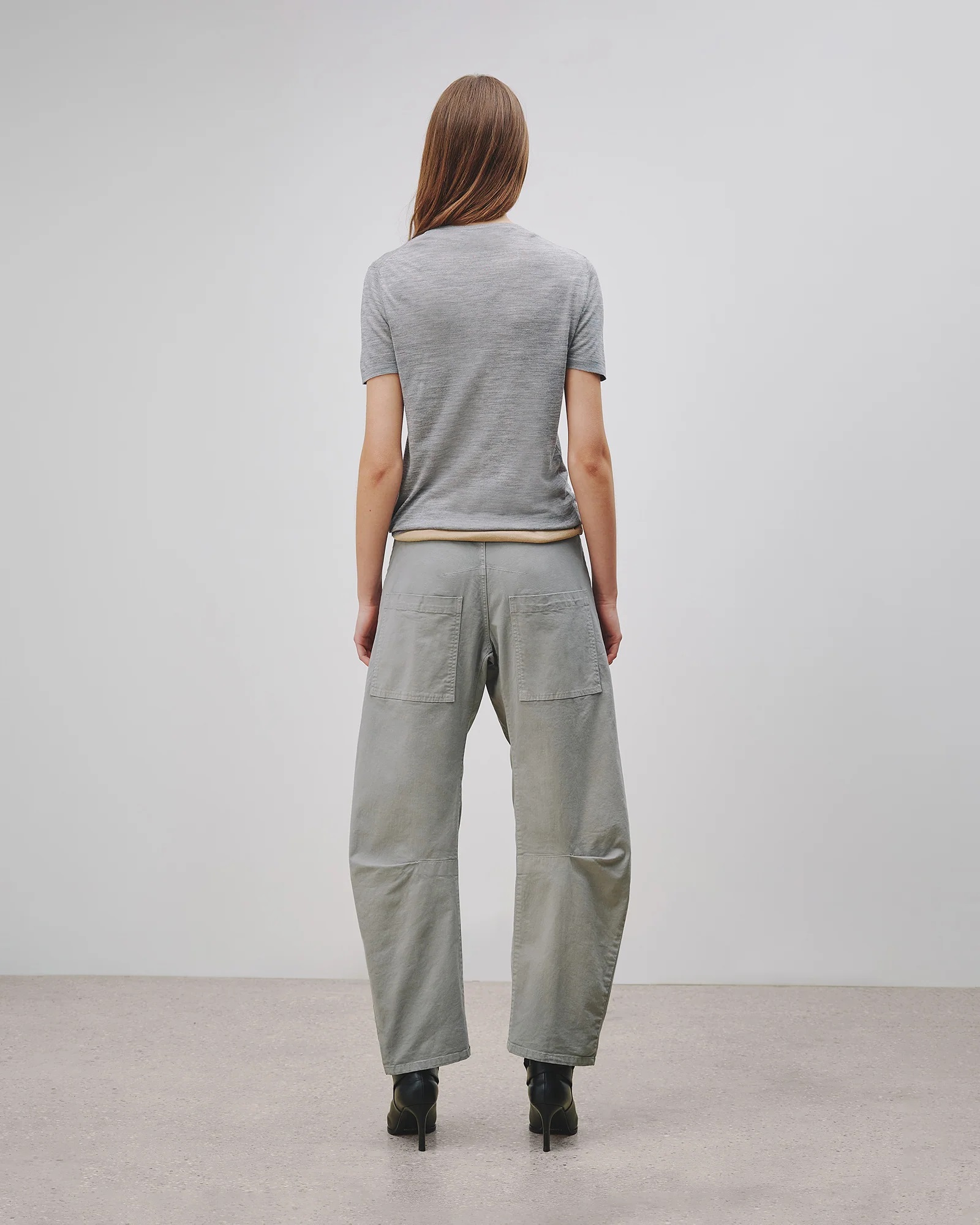 NILI LOTAN Shon Pant in Grey XS/0