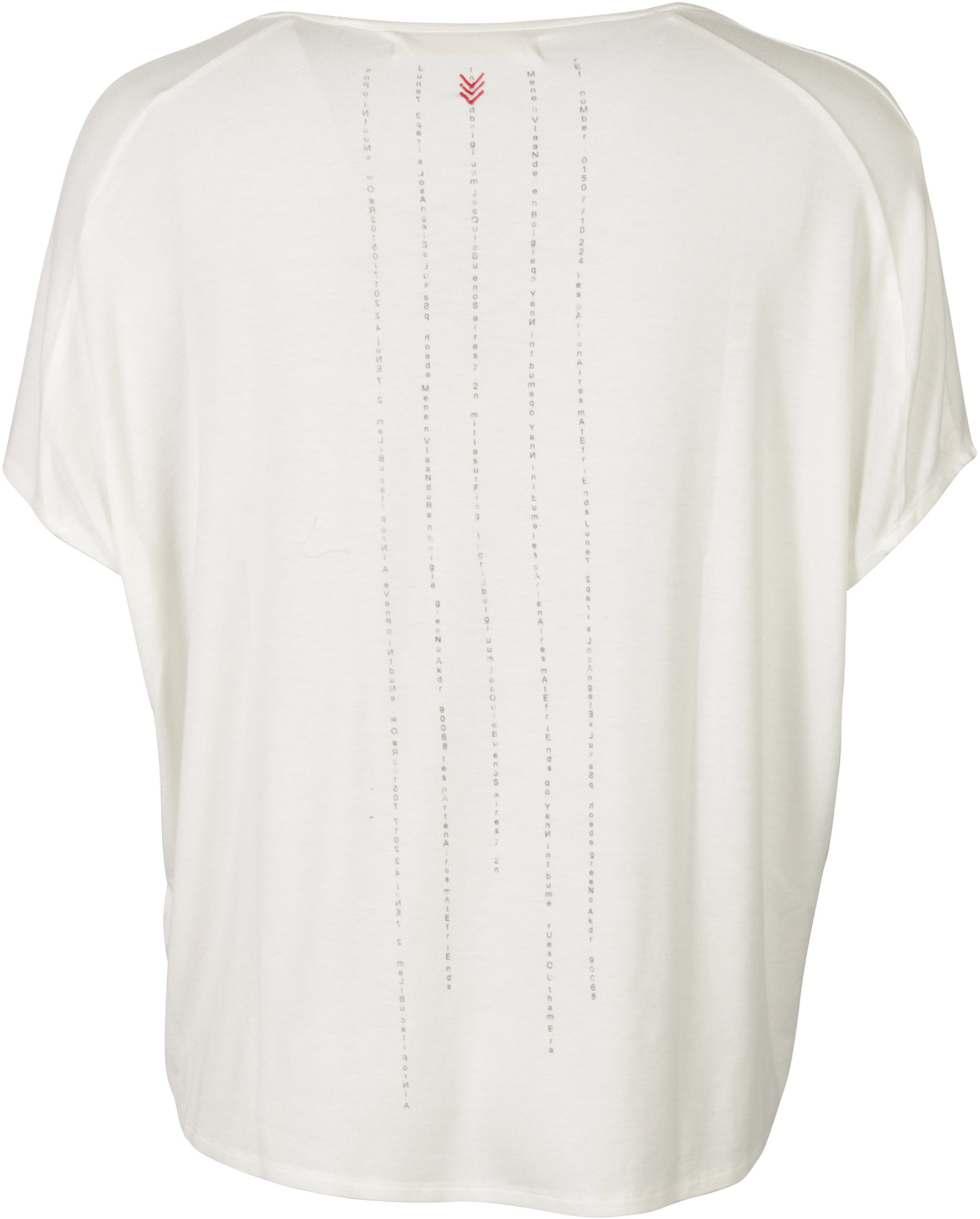 June7.2 T-Shirt Letter ecru