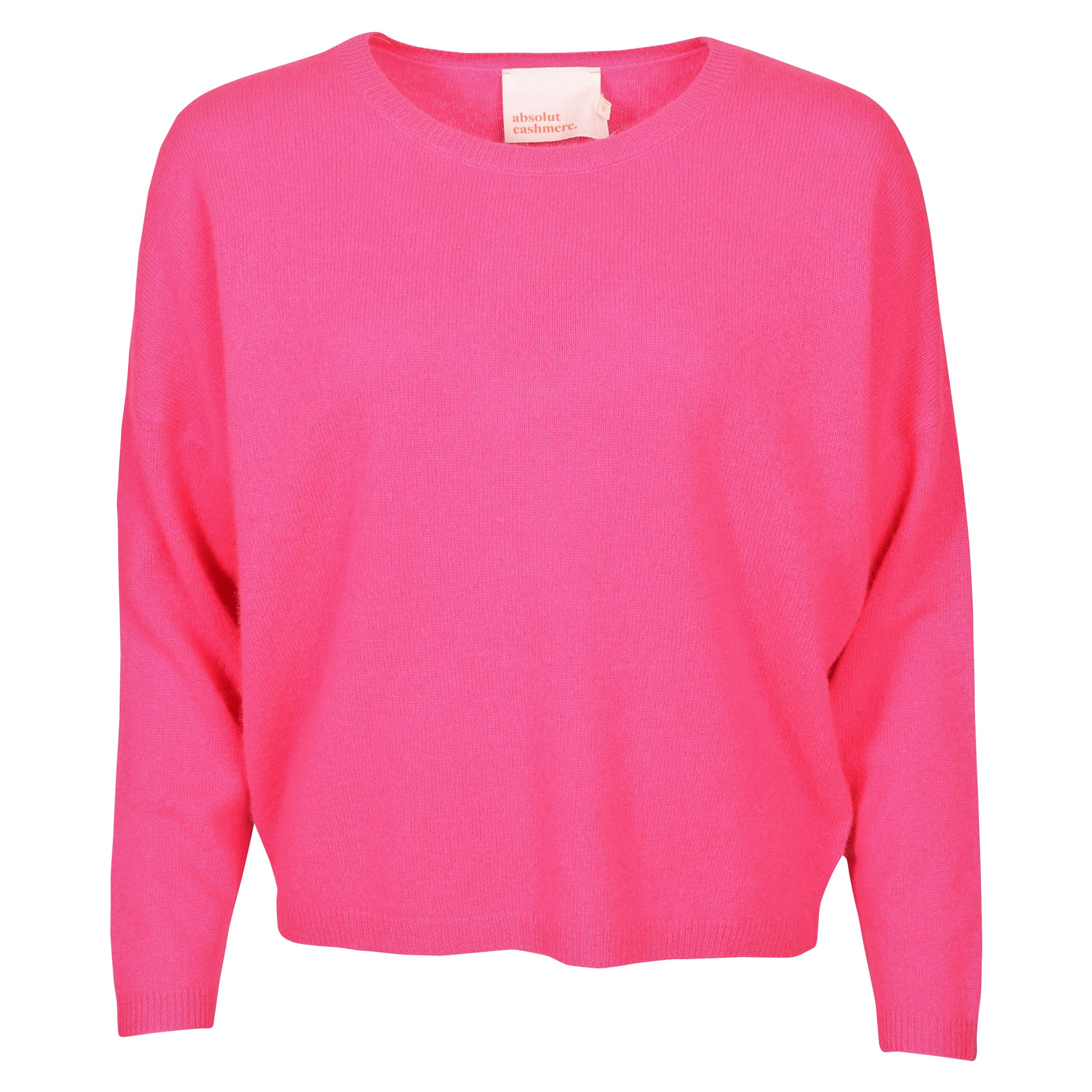 Absolut Cashmere Kaira Cashmere Pullover in Rose Fluo S