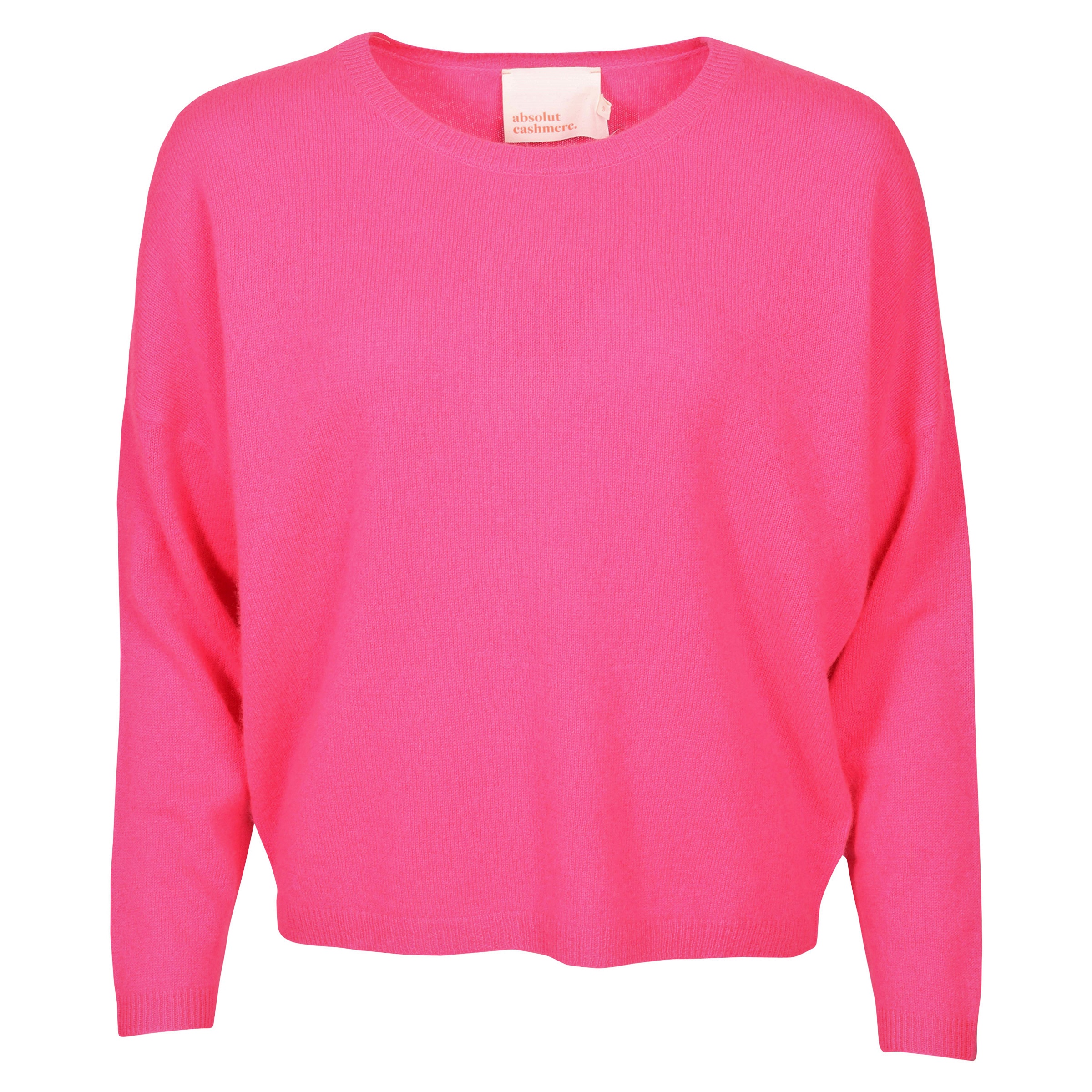 Absolut Cashmere Kaira Cashmere Pullover in Rose Fluo
