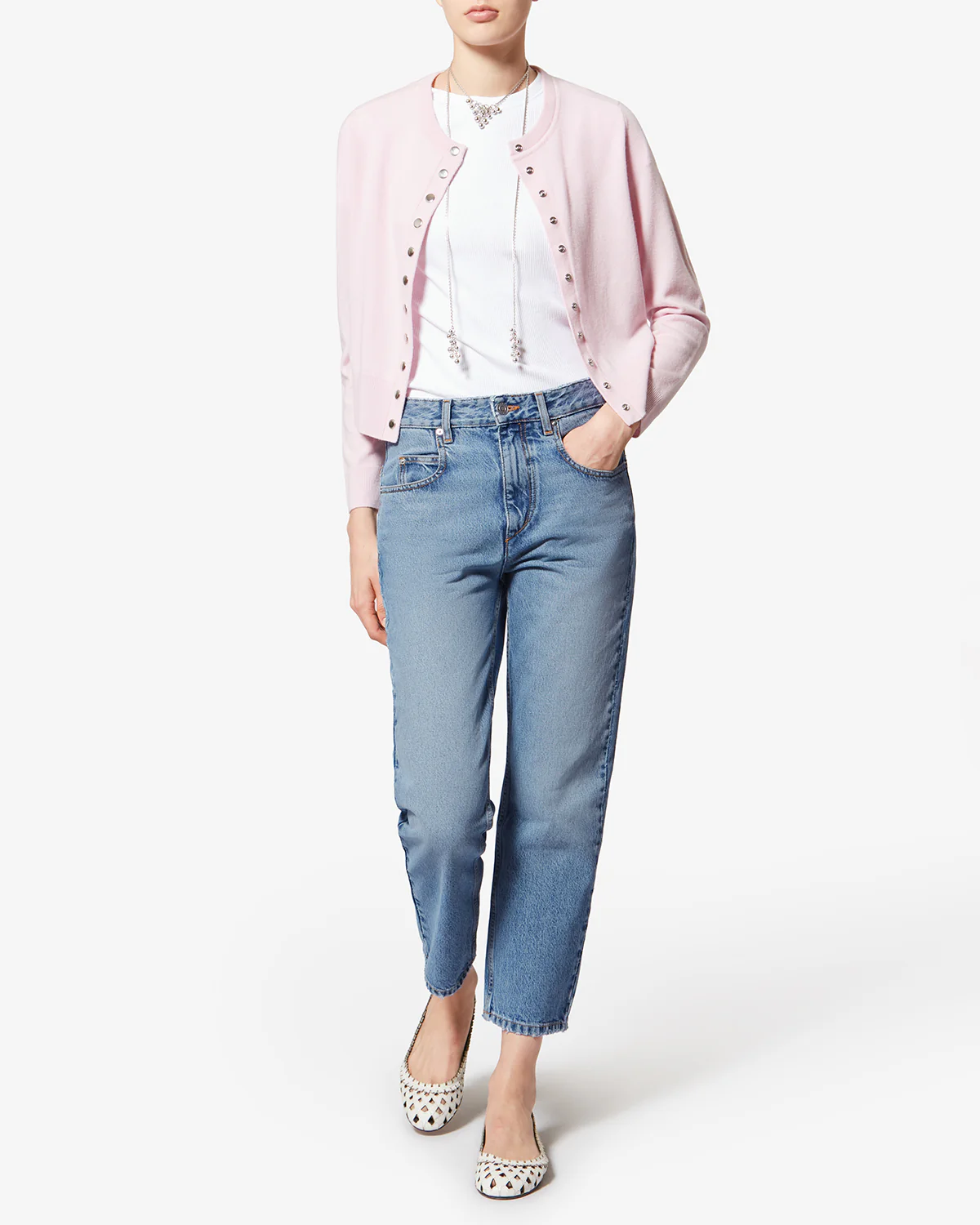 ISABEL MARANT ÉTOILE Dakota Jeans in Light Blue