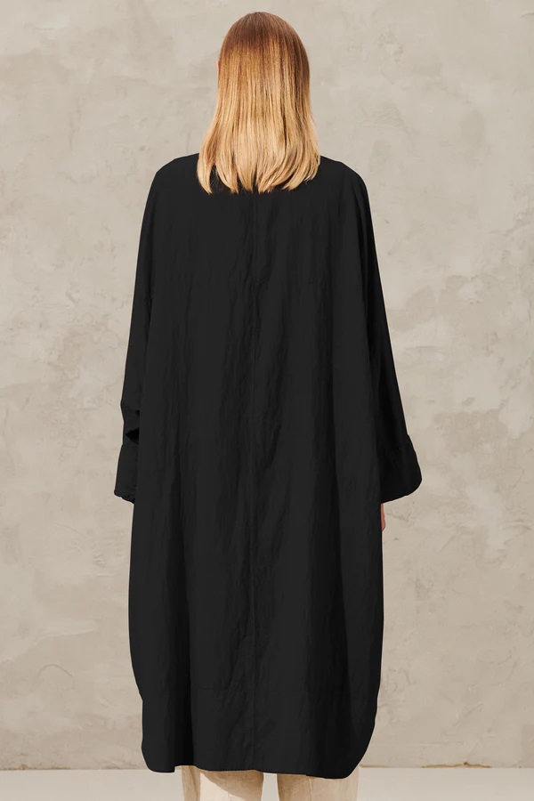 TRANSIT PAR SUCH Light SilkTrench in Black XS