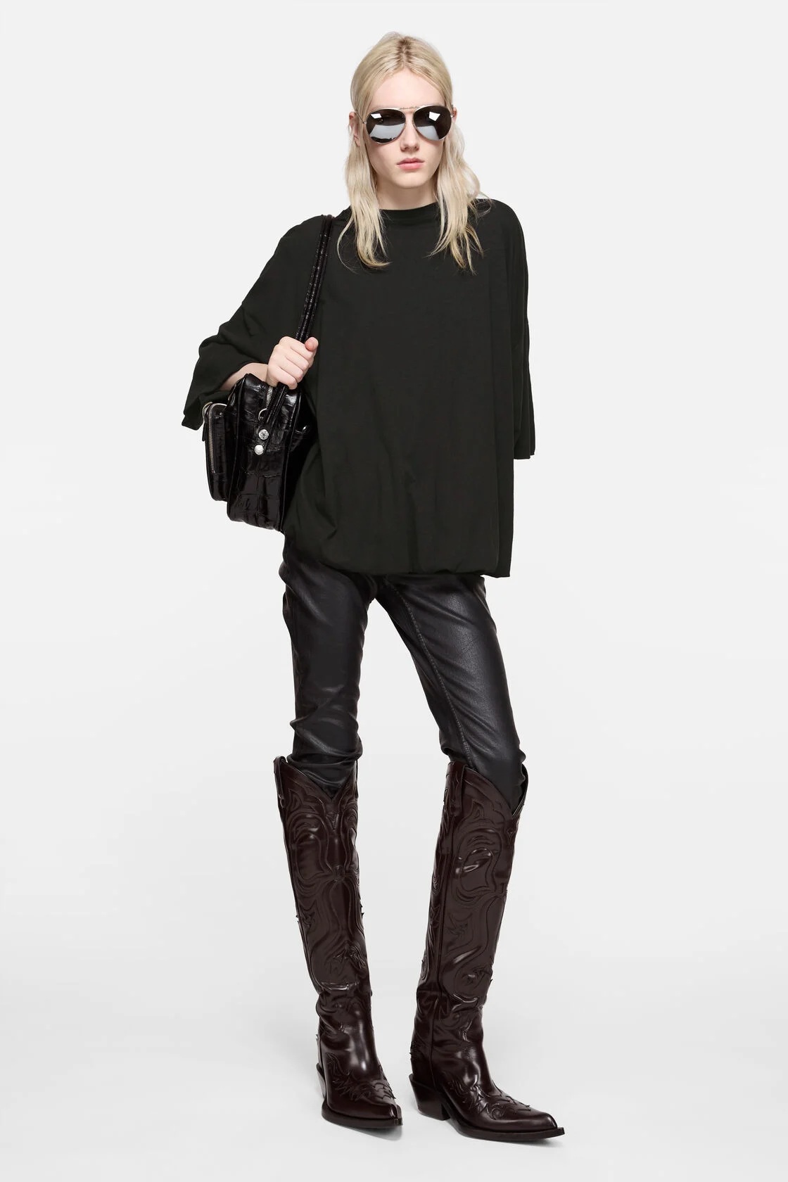 ACNE STUDIOS Oversize T-shirt in Black