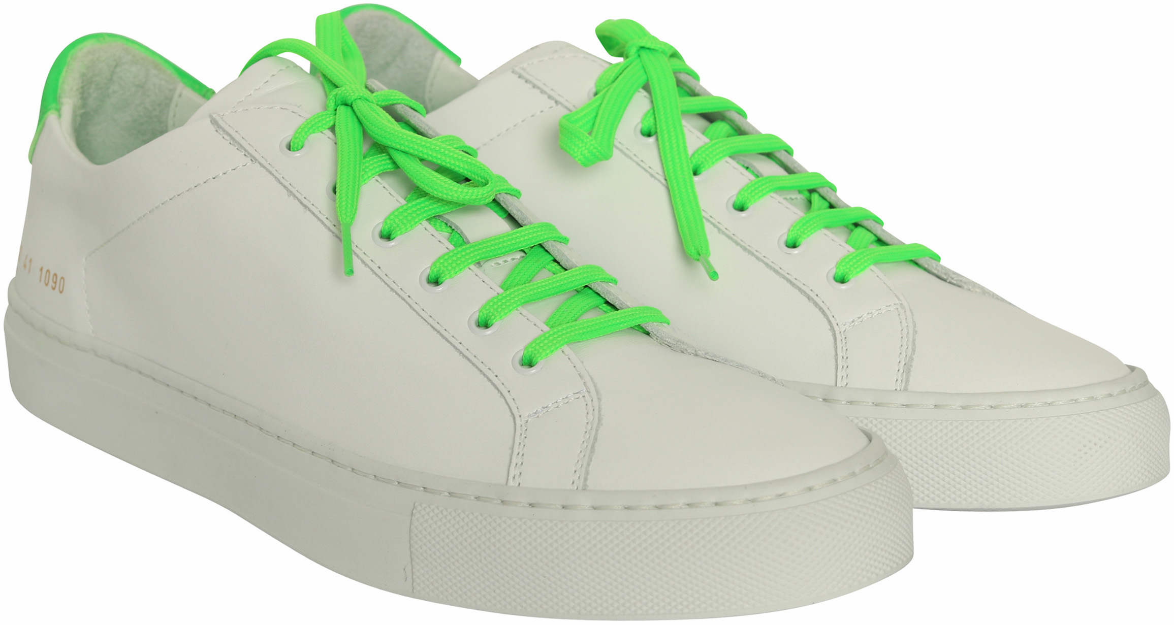Sneaker Retro Low Fluo White/Green 40