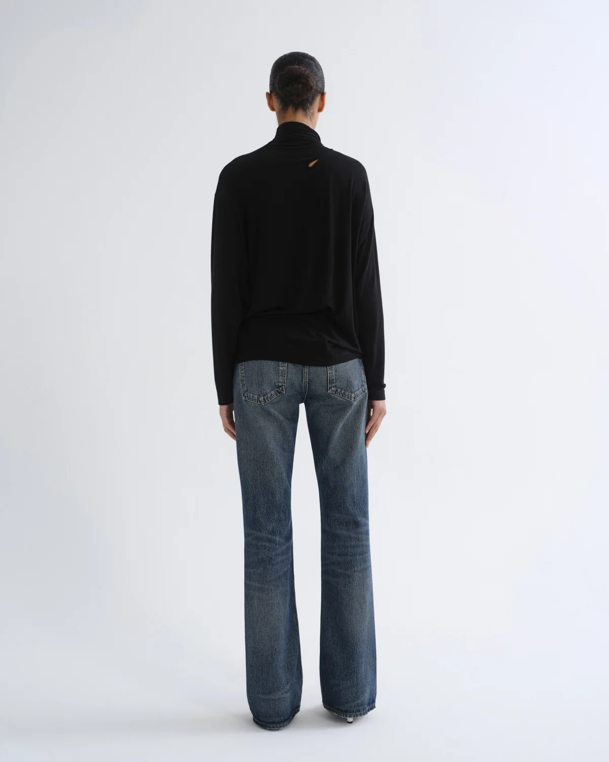 AGOLDE Low Rise Boot Jeans in Combination Wash