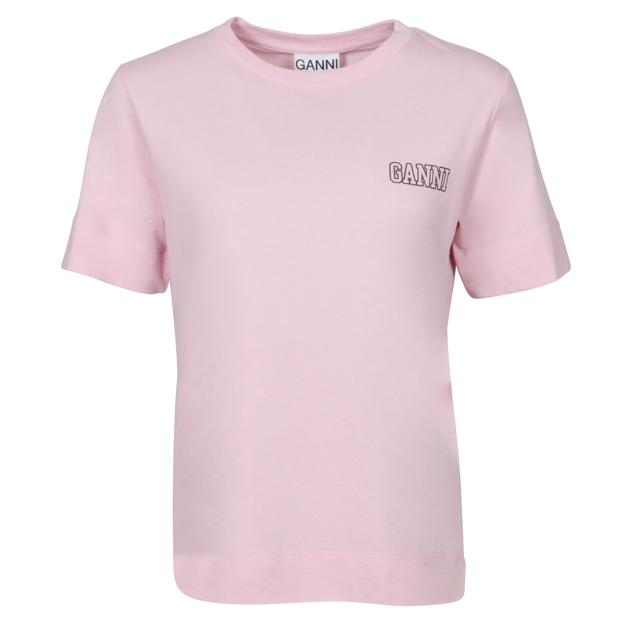Ganni Recycled T-Shirt Sweet Lilac