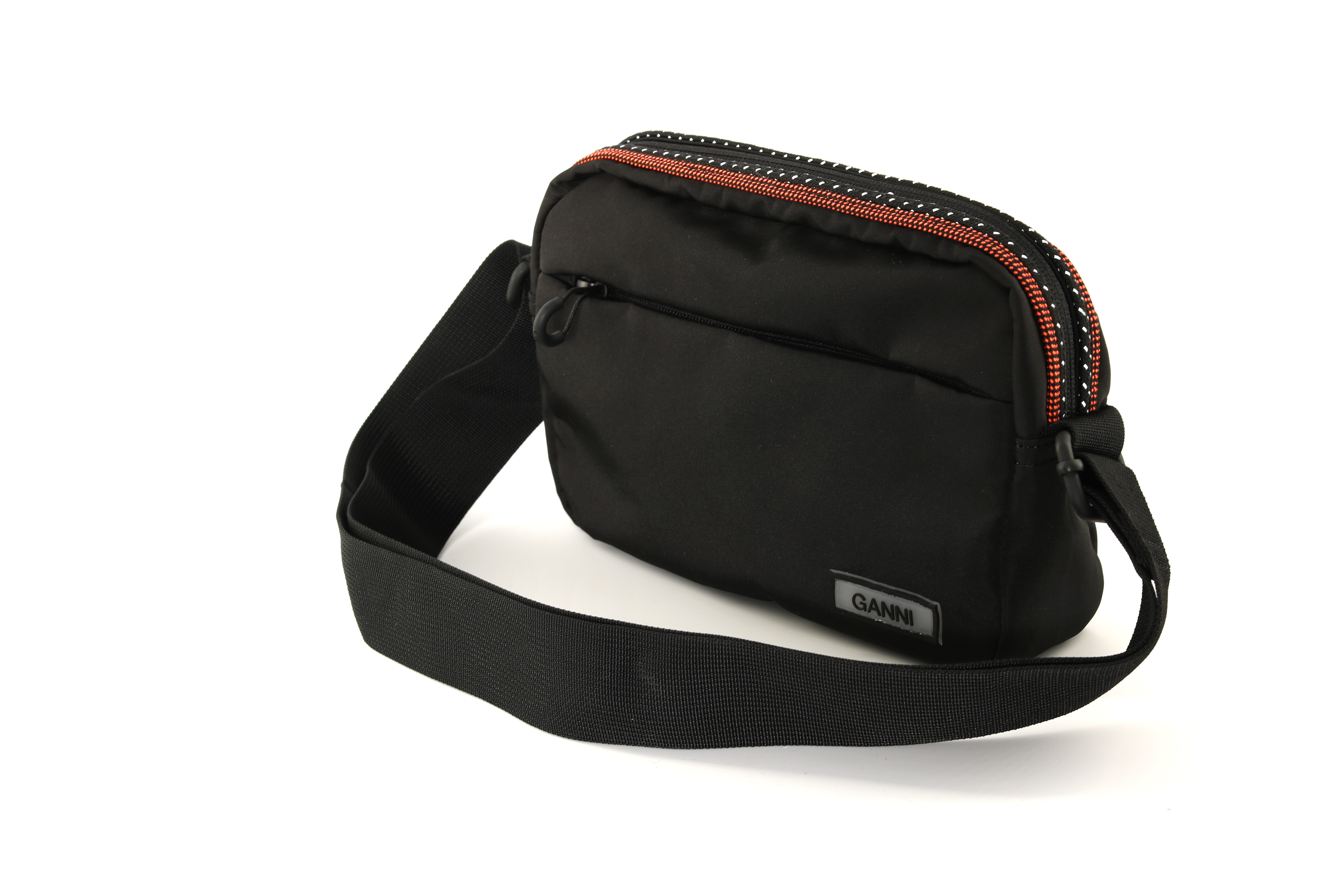Ganni Nylon Bag Black