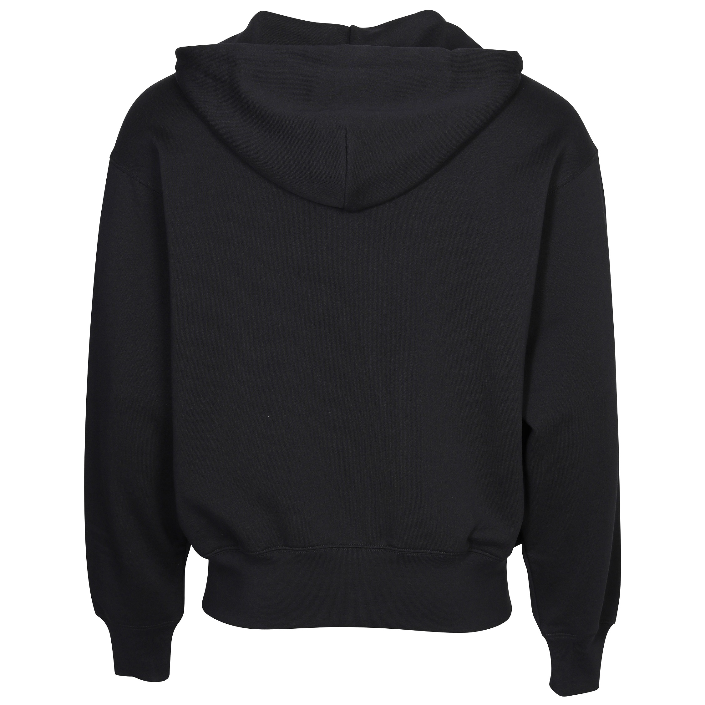 Acne Studios Face Zip Hoodie in Black