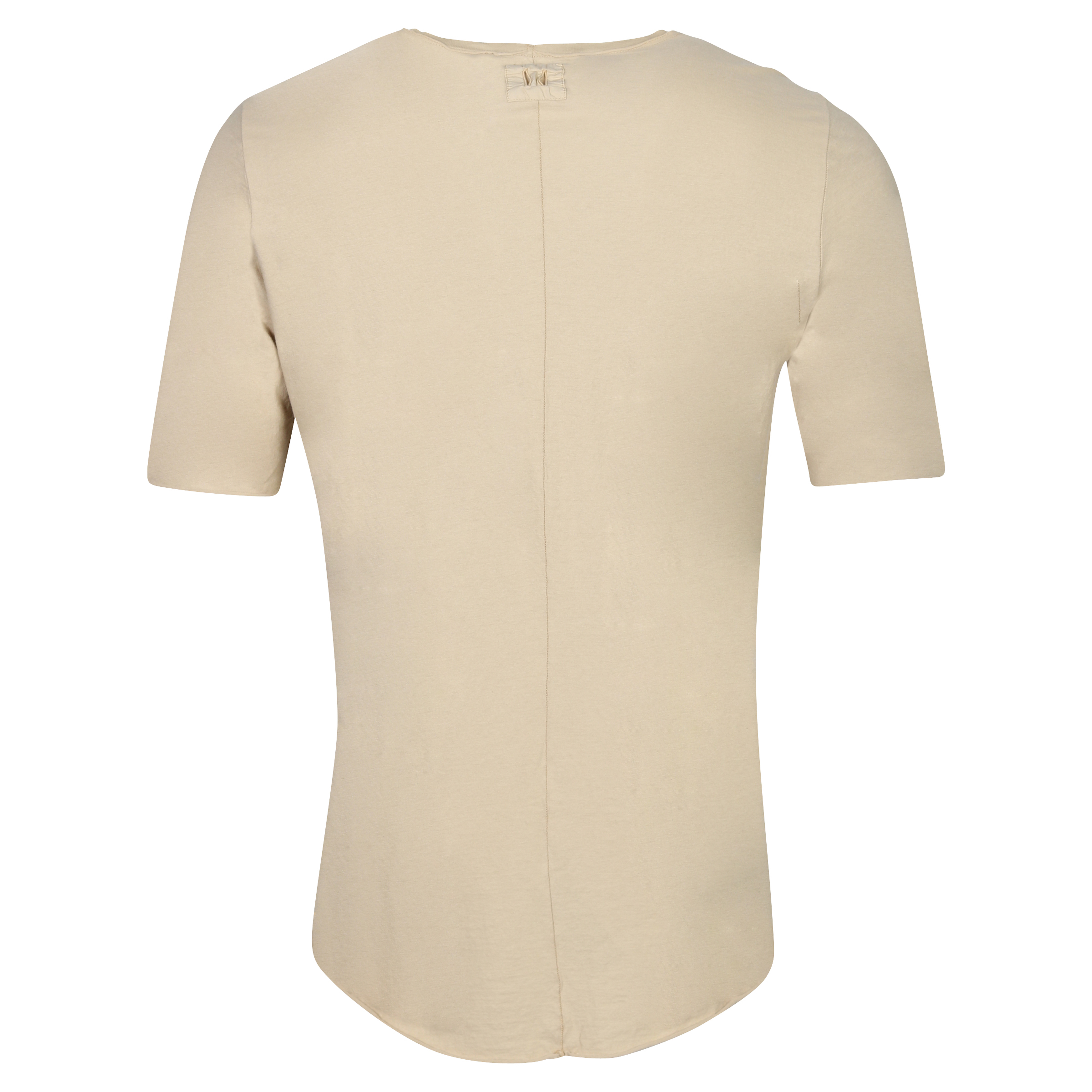 Hannes Roether Crewneck T-Shirt in Camel