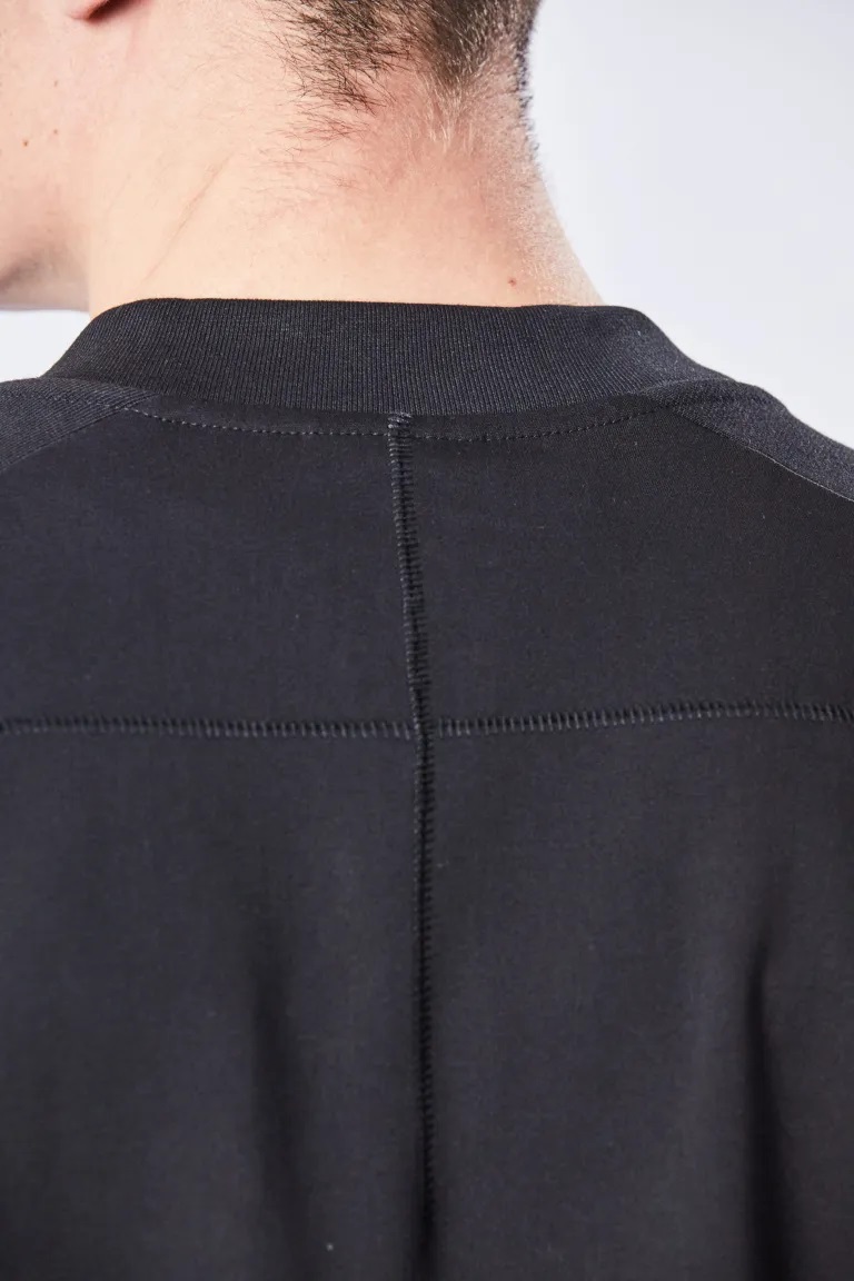 THOM KROM Zip Sweatjacket in Black XXL