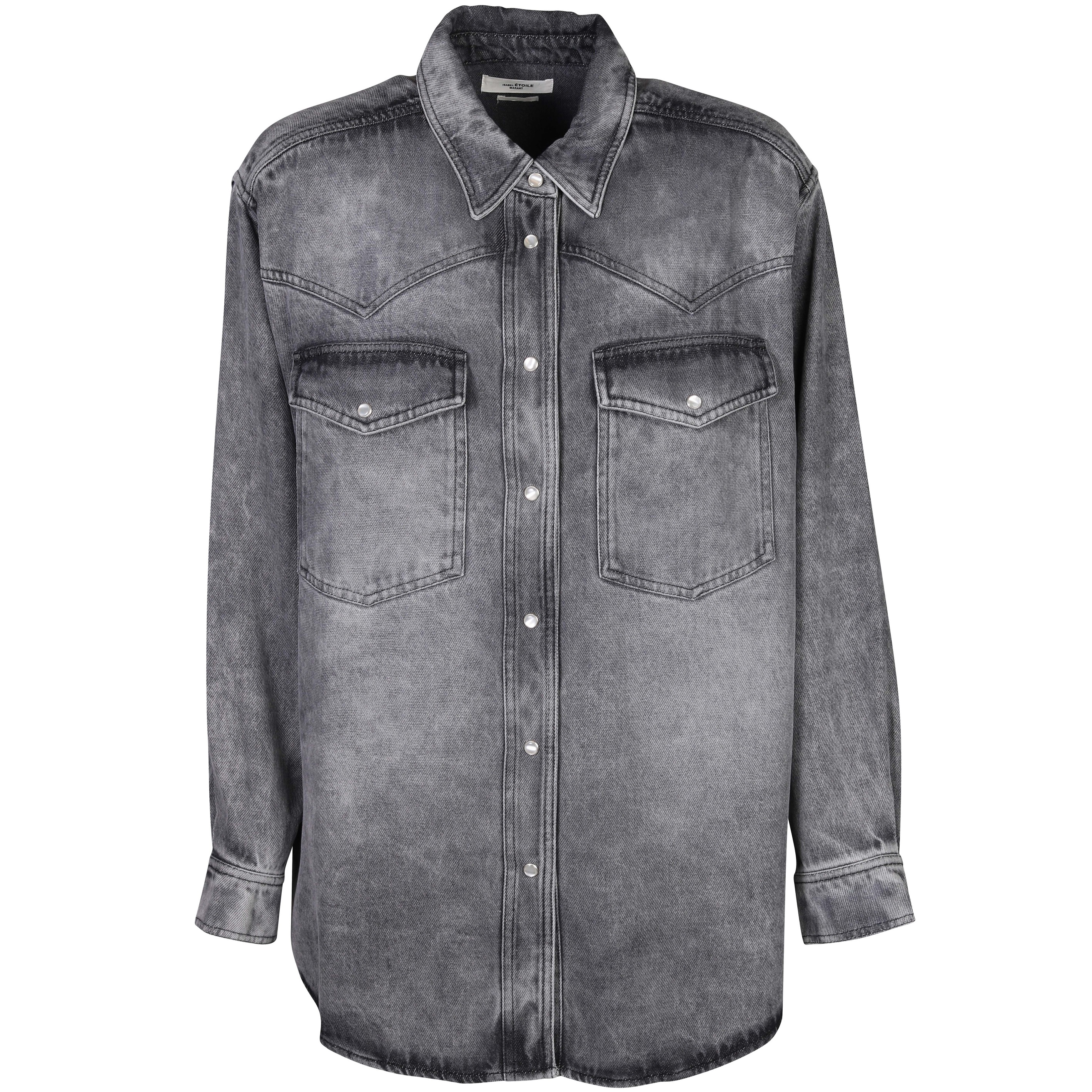 Isabel Marant Étoile Taniami Shirt in Grey S