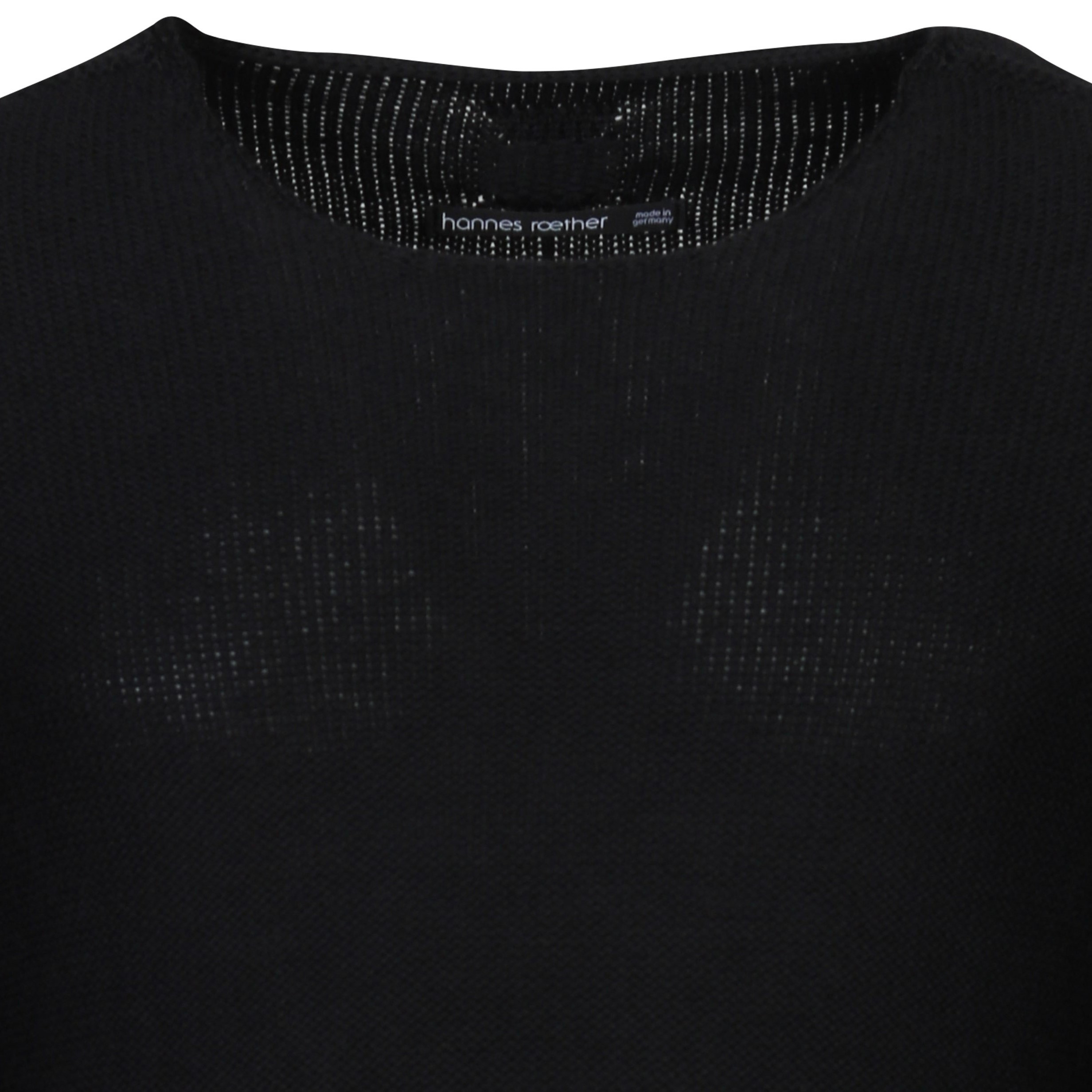 Hannes Roether Knit Pullover in Black