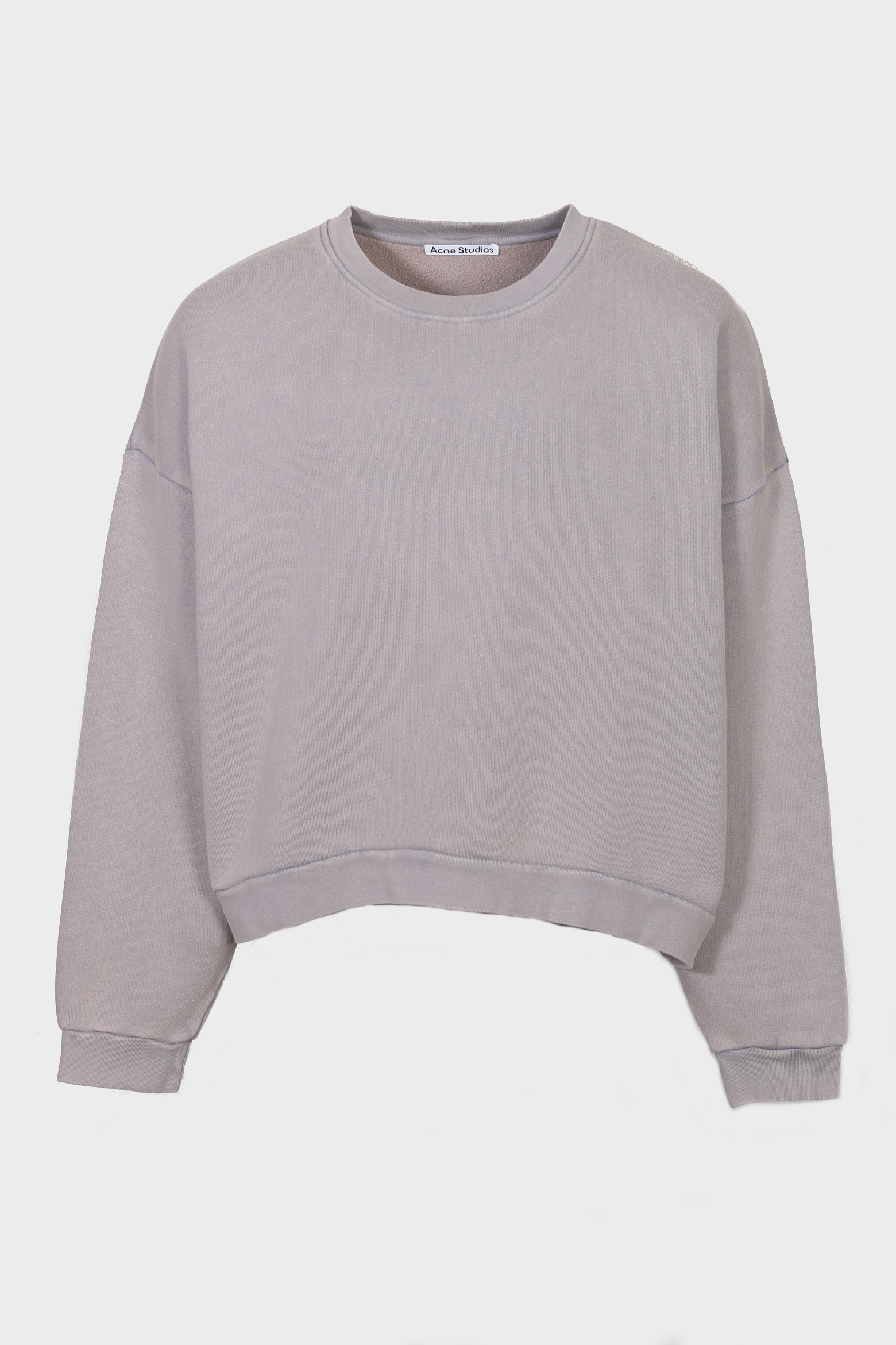 ACNE STUDIOS Vintage Oversize Sweatshirt in Dusty Purple