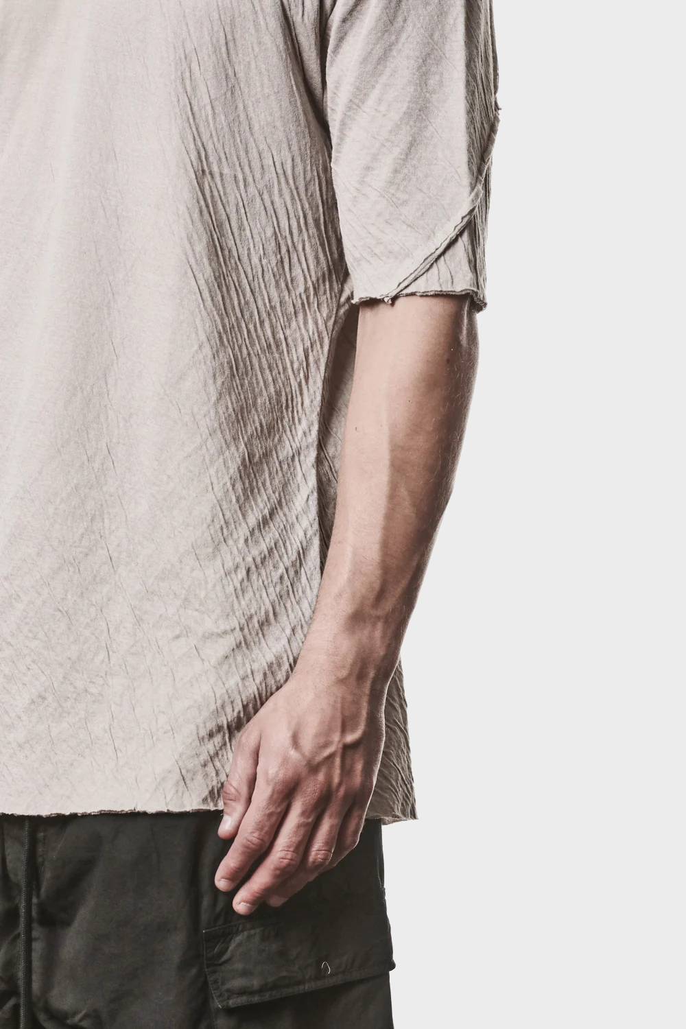 THOM KROM T-Shirt in Stone