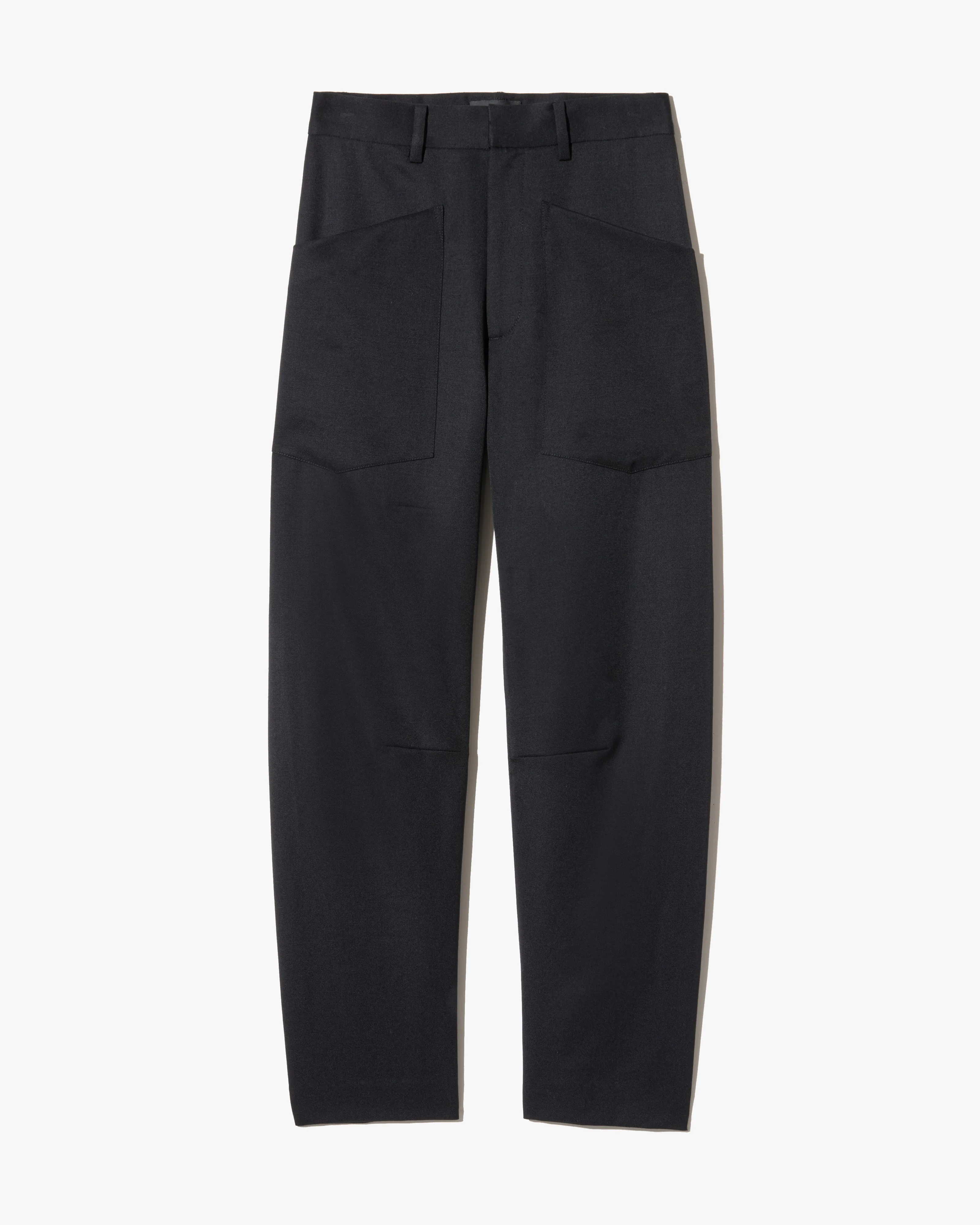 NILI LOTAN Shon Wool Pant in Black