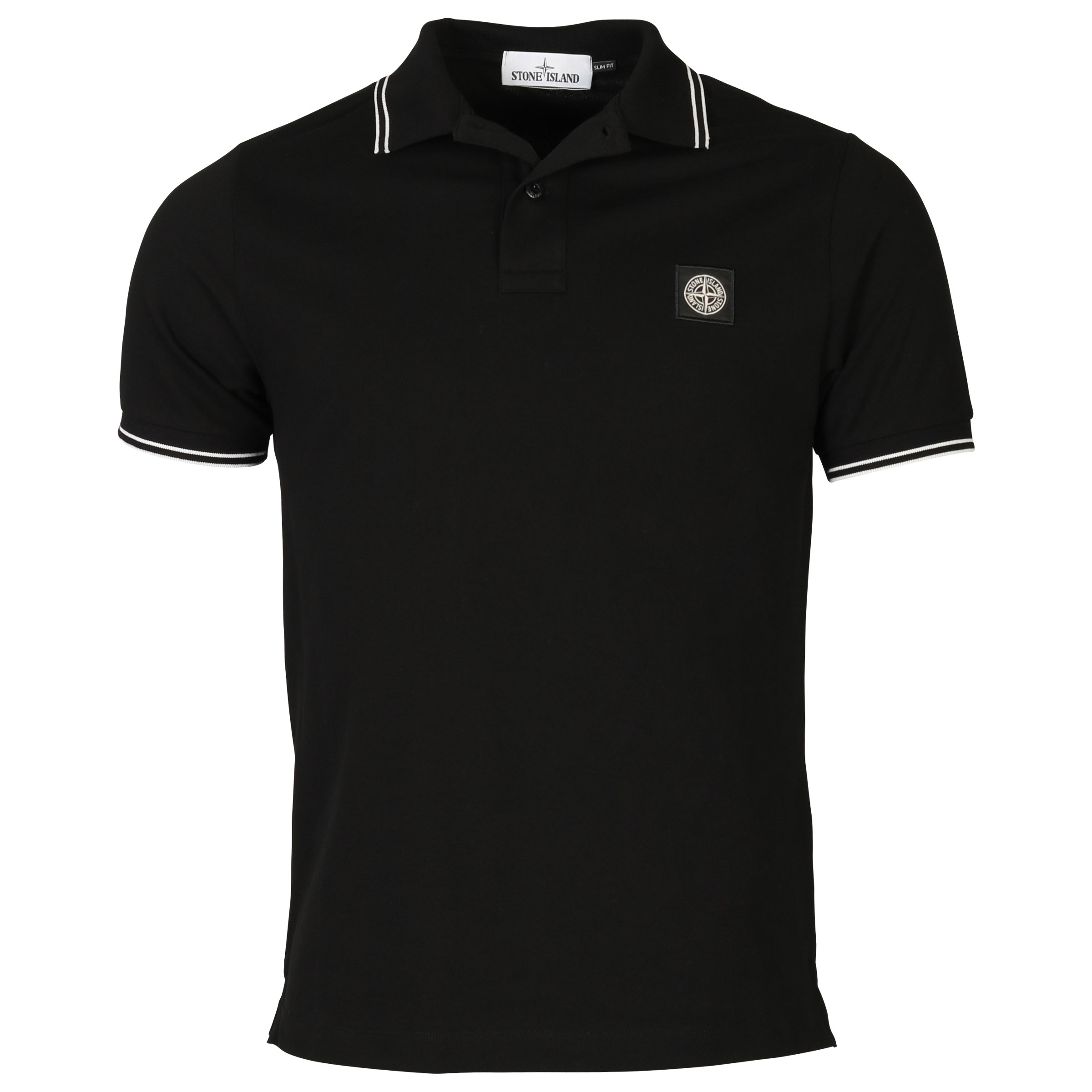 Stone Island Polo Shirt in Black