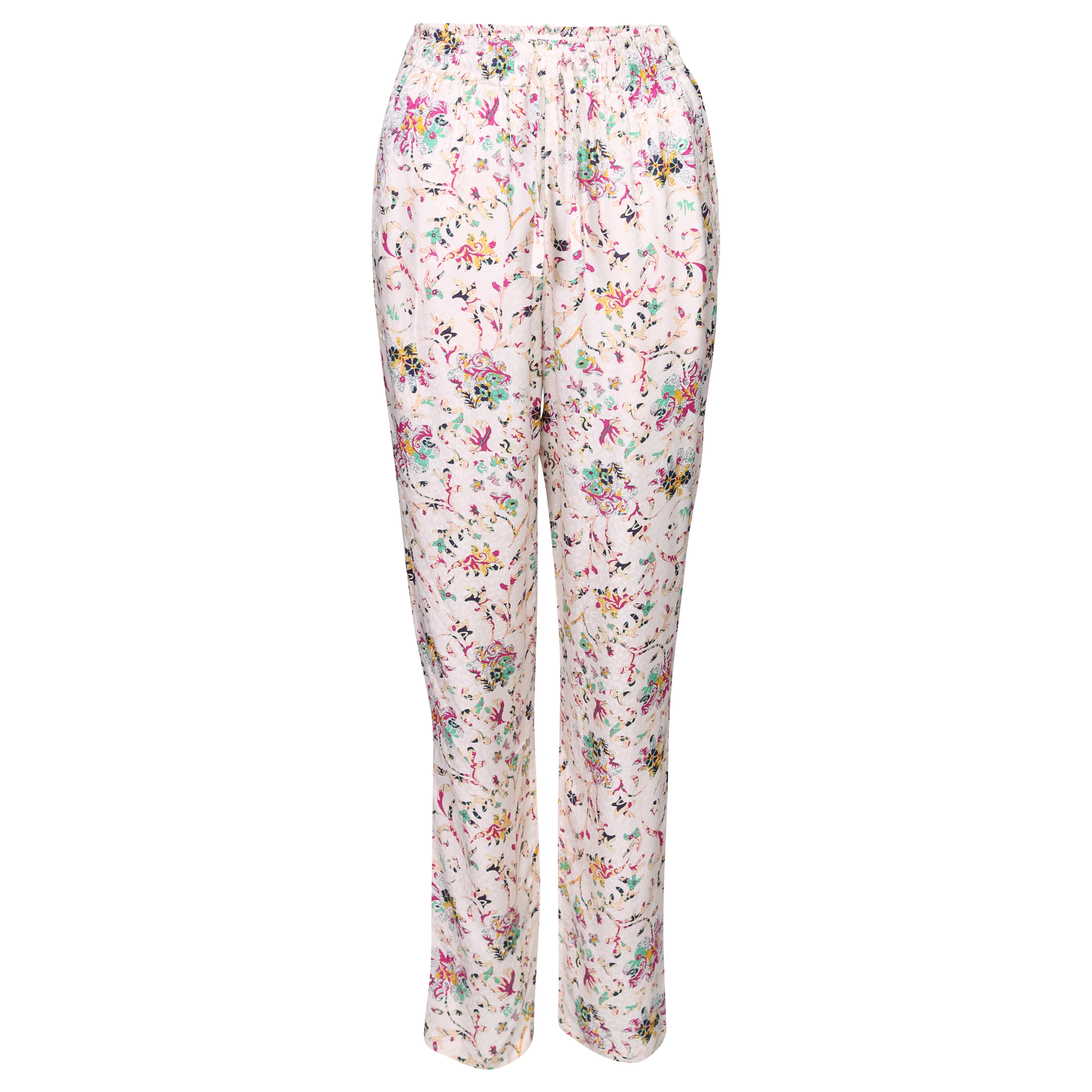 Isabel Marant Étoile Ticosy Bowie Pants Ecru Multicolour