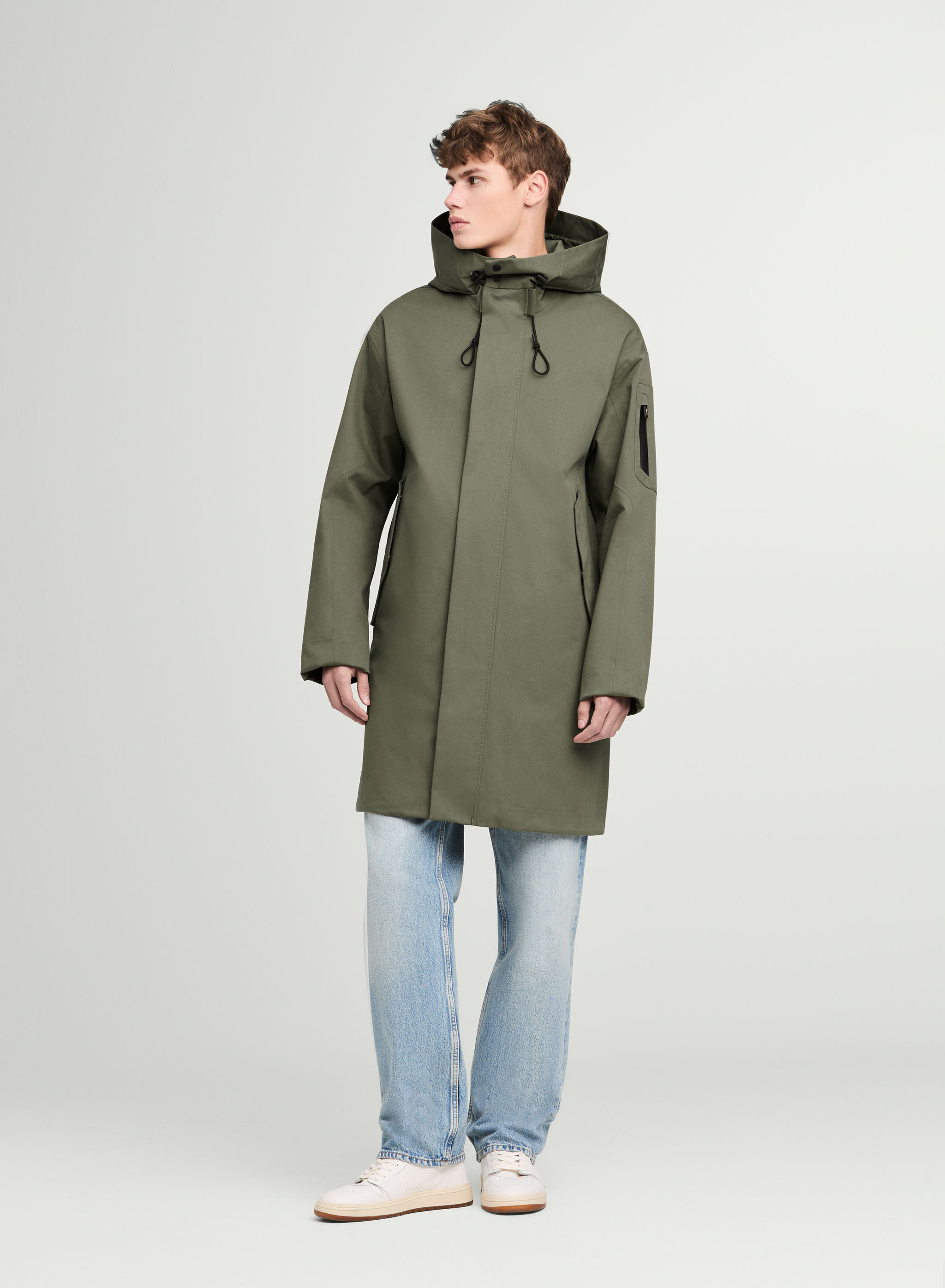 G-Lab Soho Coat in Olive Grey XL