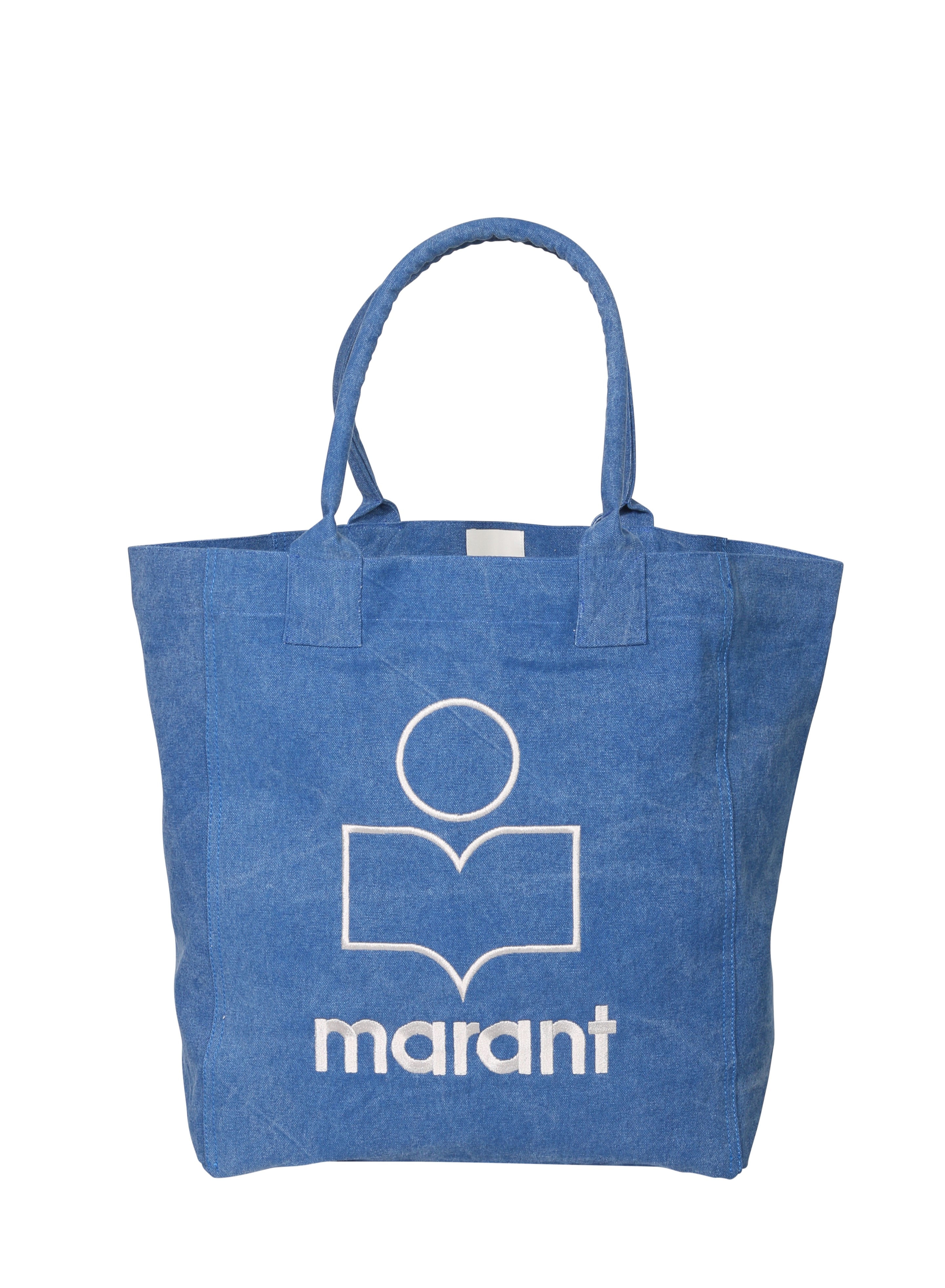 ISABEL MARANT Yenky Tote Bag in Blue