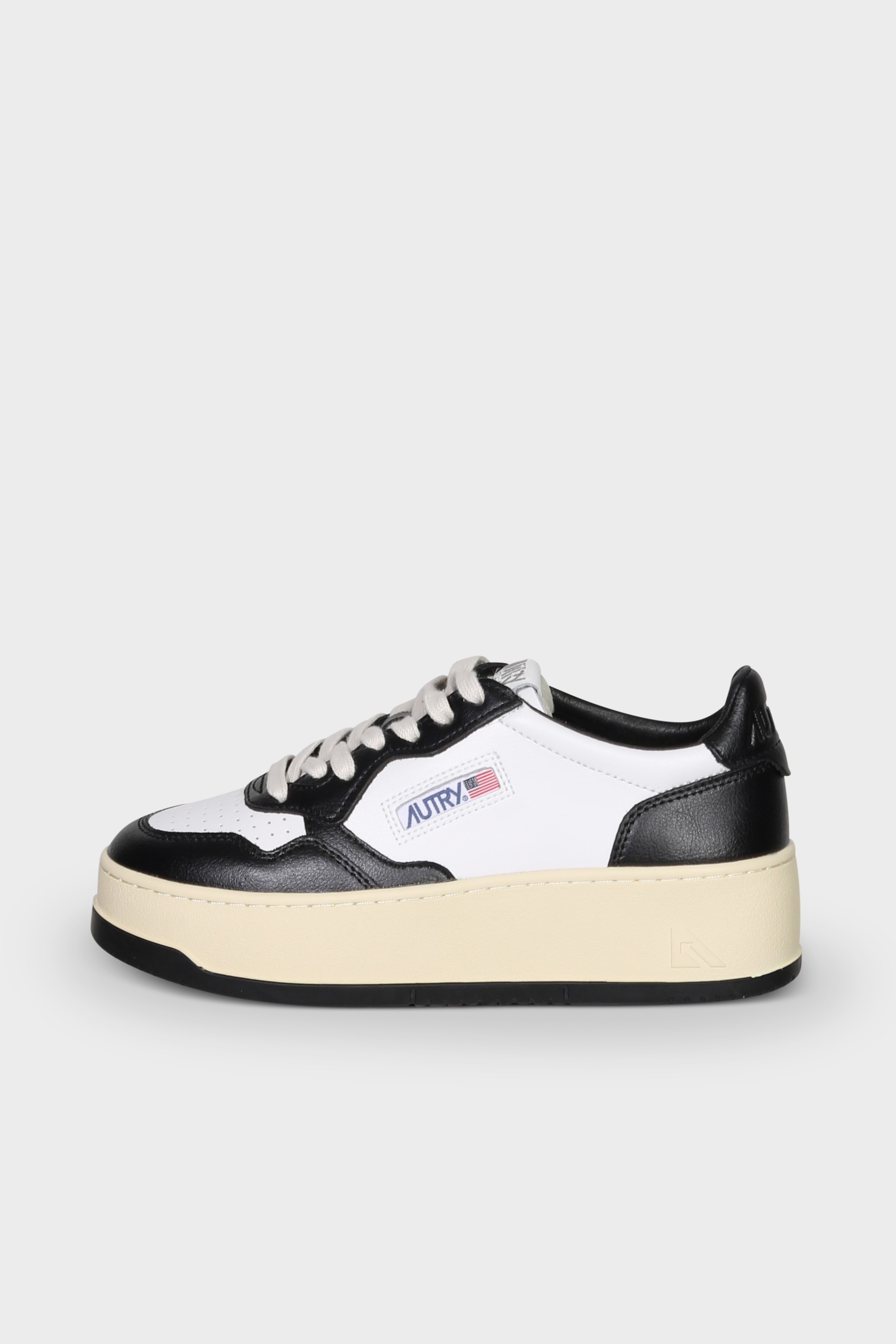 AUTRY ACTION SHOES Low Platform Sneaker White/Black 41