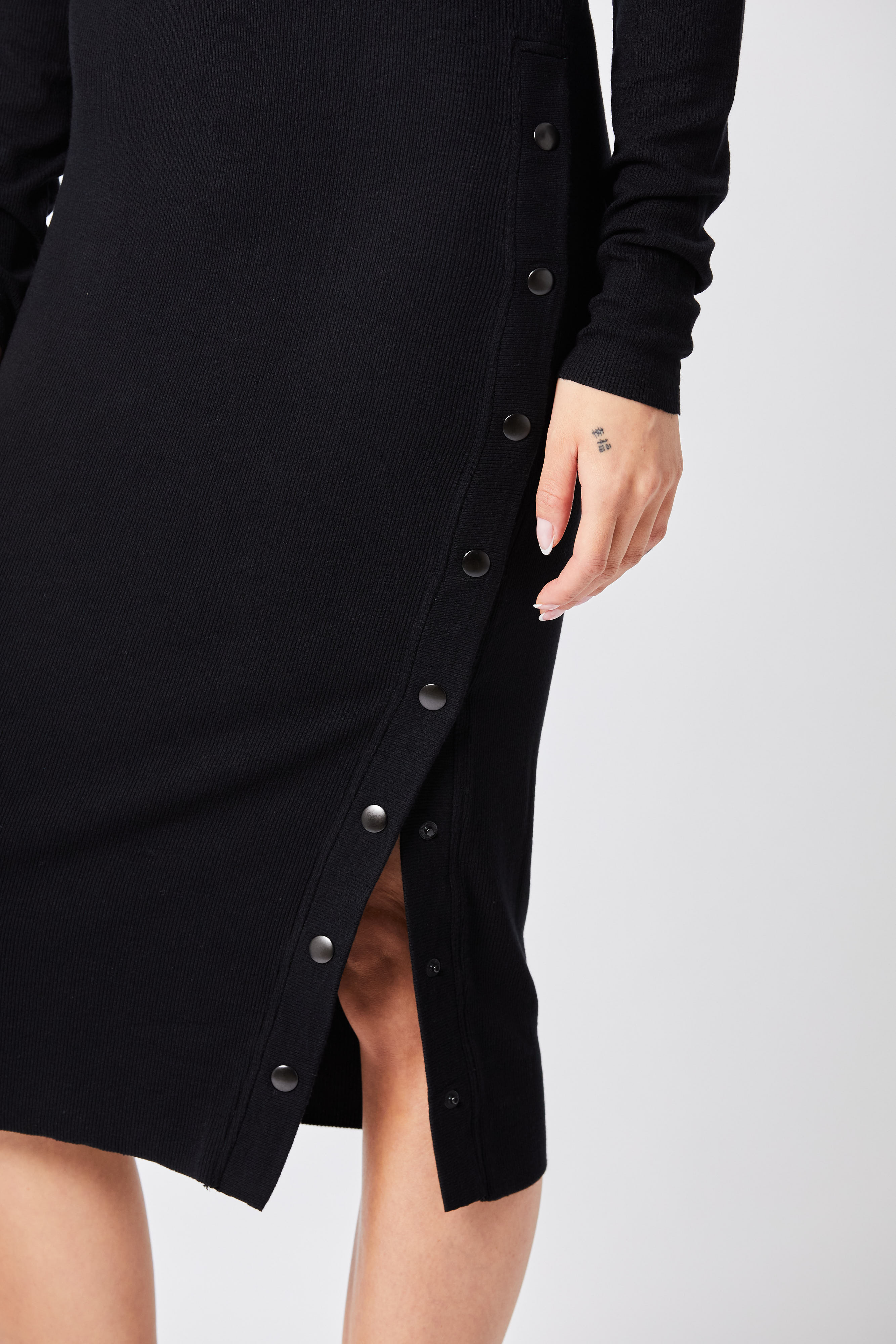 Thom Krom Sweat Dress in Black XS