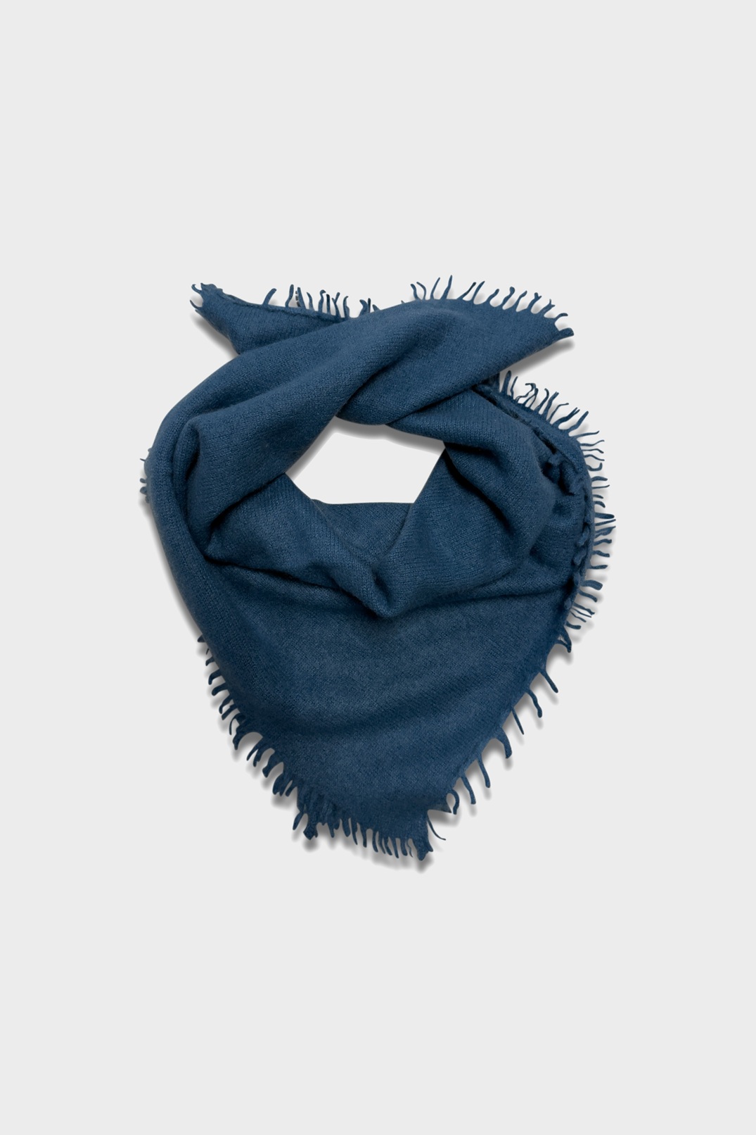 WARM ME Cashmere Bandana in Petrol