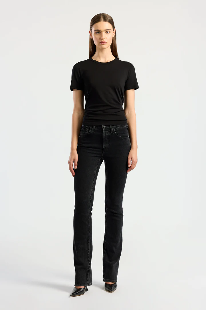 COTTON CITIZEN Standard T-Shirt in Jet Black