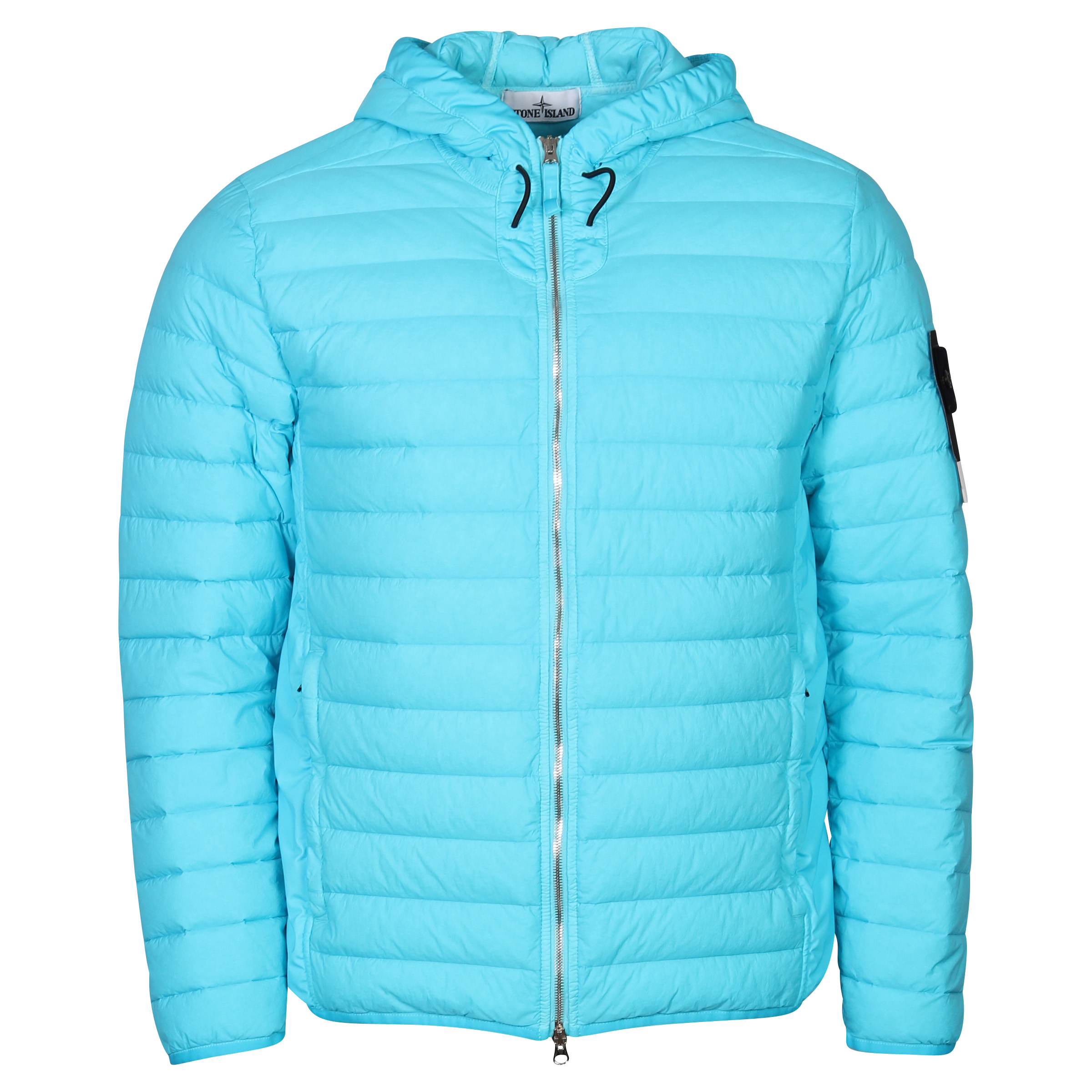 Stone Island Real Down Jacket Turquoise