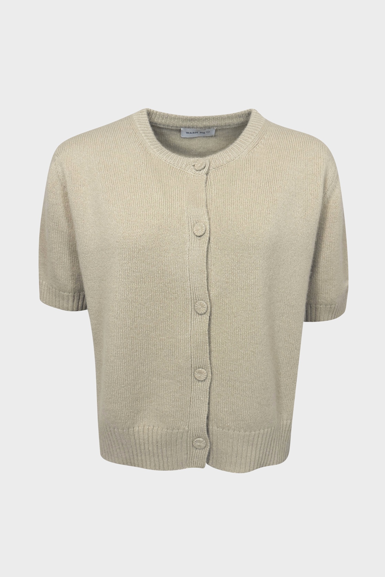 WARM ME Cashmere Cardigan Franzi in Sand