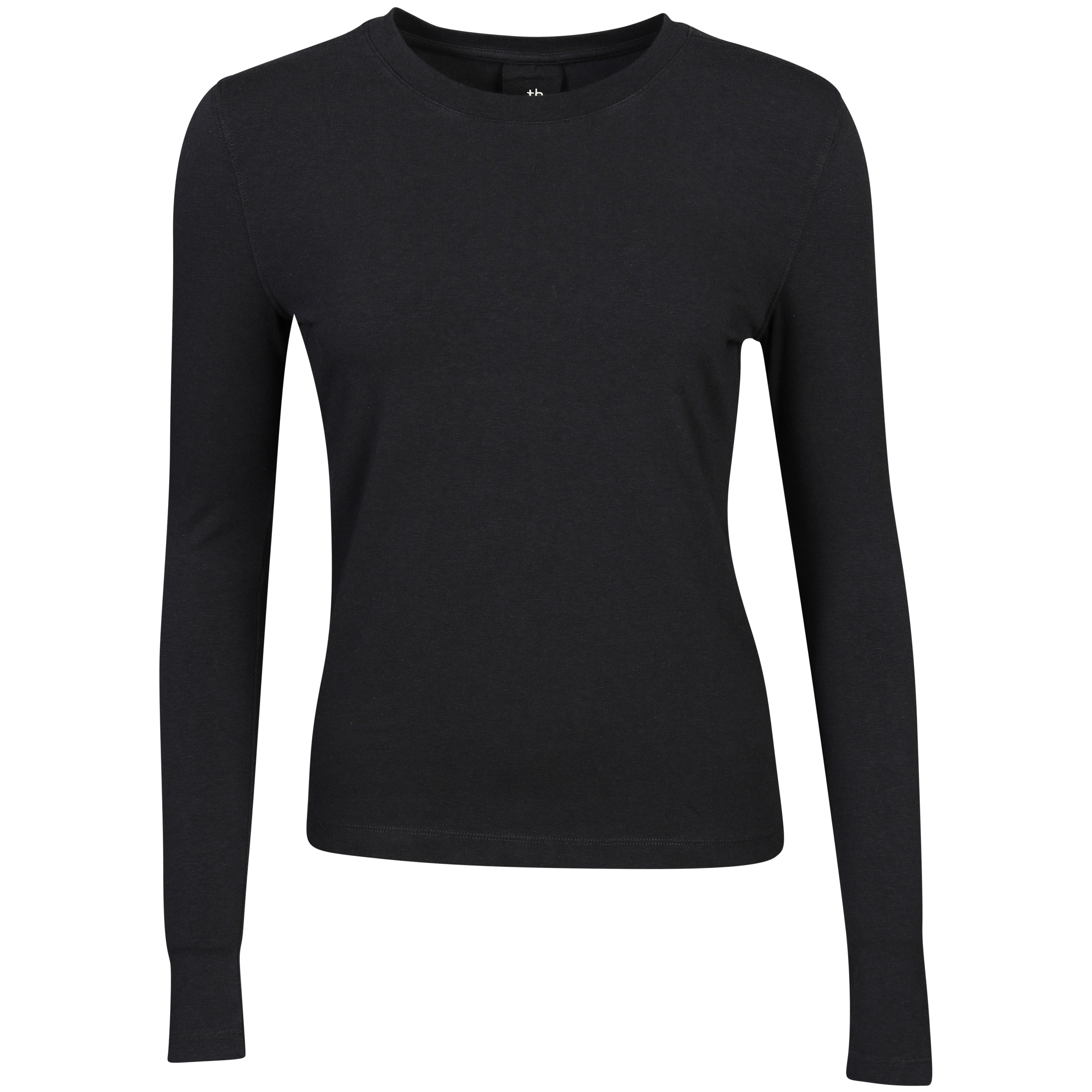 Thom Krom Bamboo Longsleeve in Black