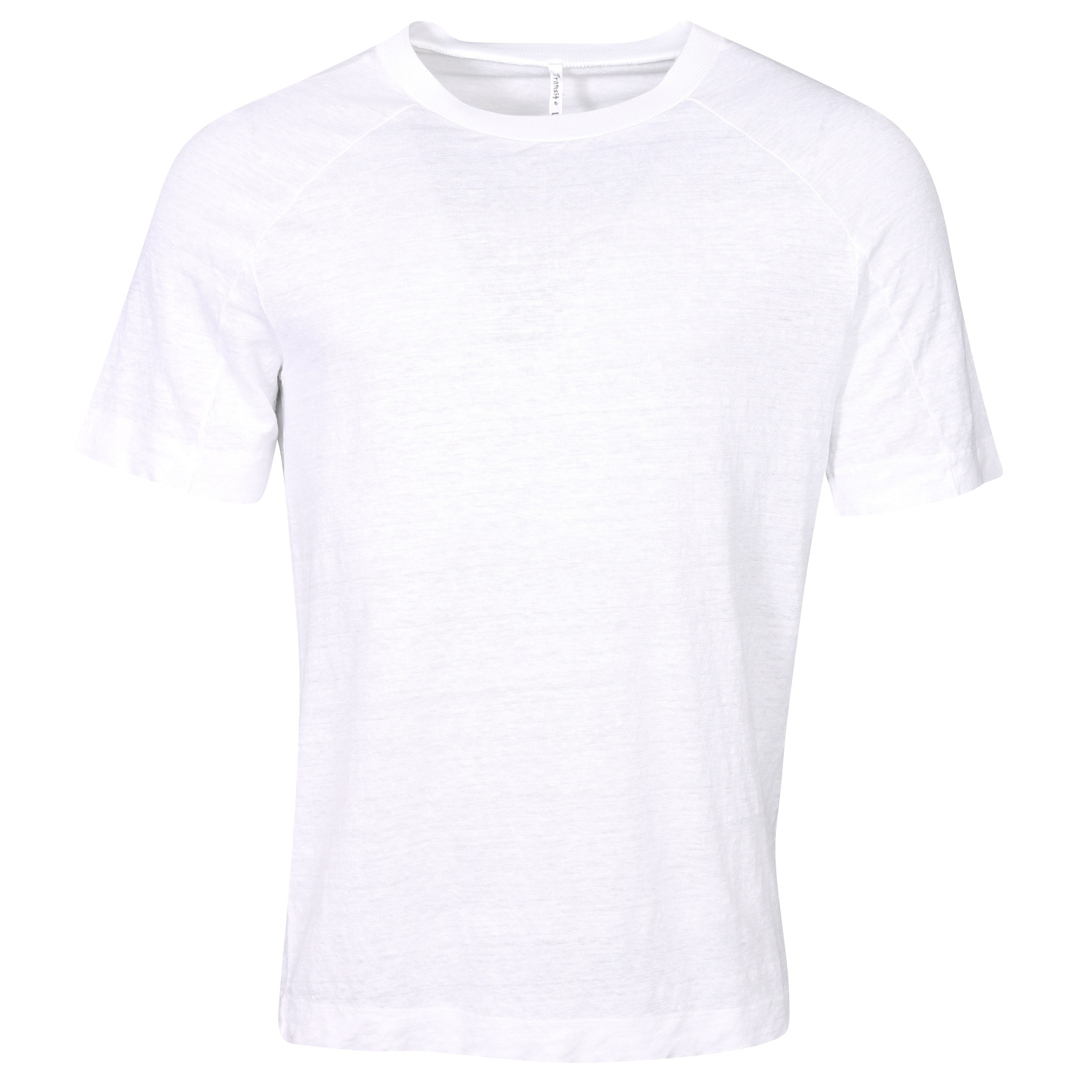 TRANSIT UOMO Hemp T-Shirt in White XL
