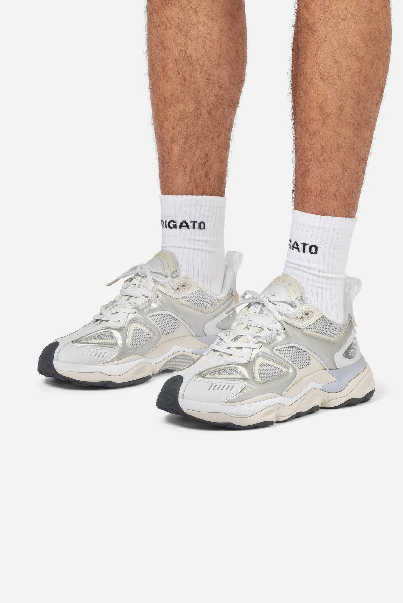 AXEL ARIGATO Satellite Runner Silver/White 41