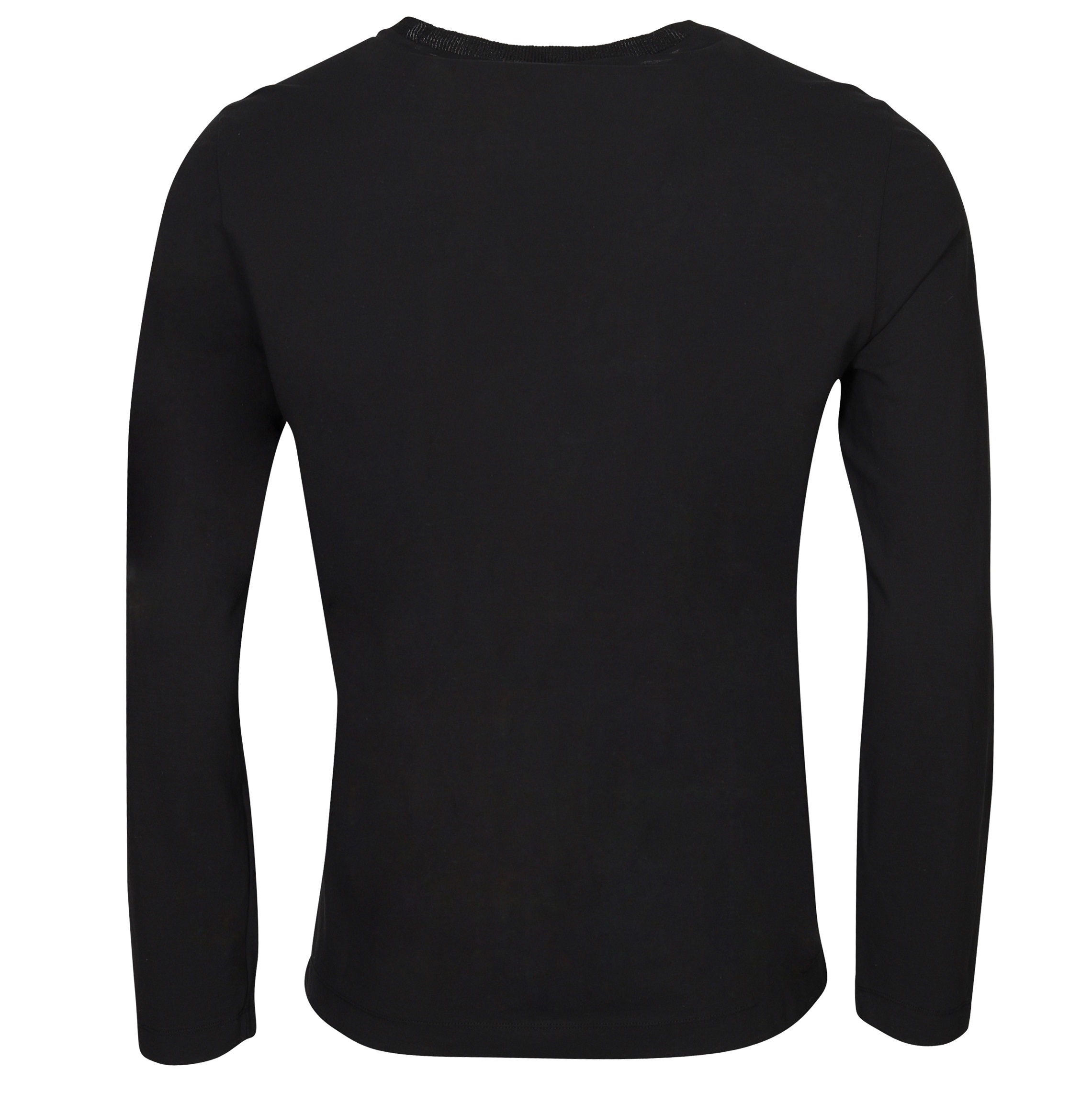 TRANSIT UOMO Light Cotton Longsleeve in Black 3XL