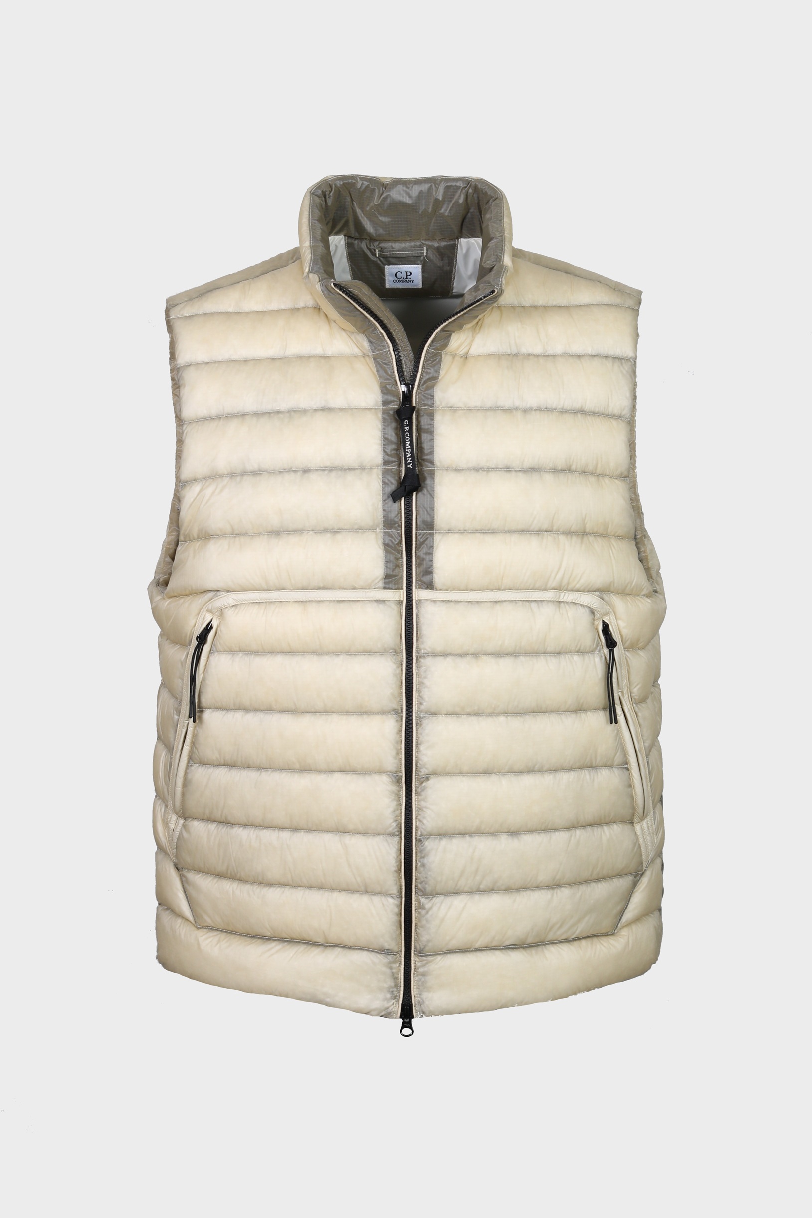 C.P. COMPANY D.D. Shell Light Down Vest in Frozen Dew
